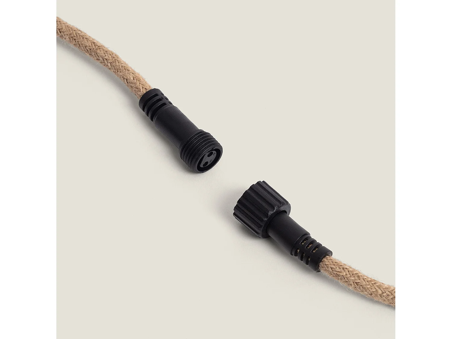 Ghirlanda di Luci Esterno con 10 Portalampade Textil 10m IP65 10 m