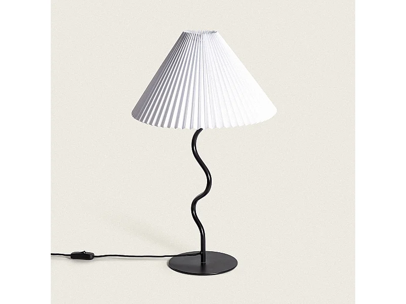 Lámpara de Mesa Metal Denahi Blanco