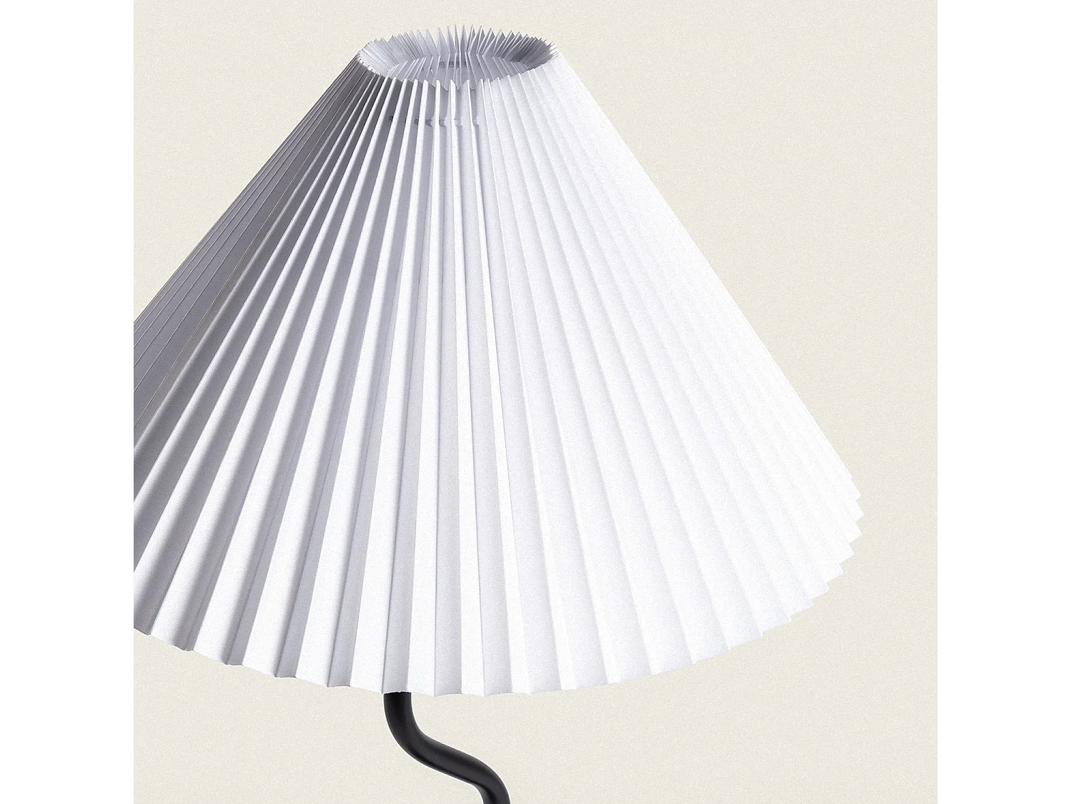 Lámpara à poser Metal Denahi Blanc