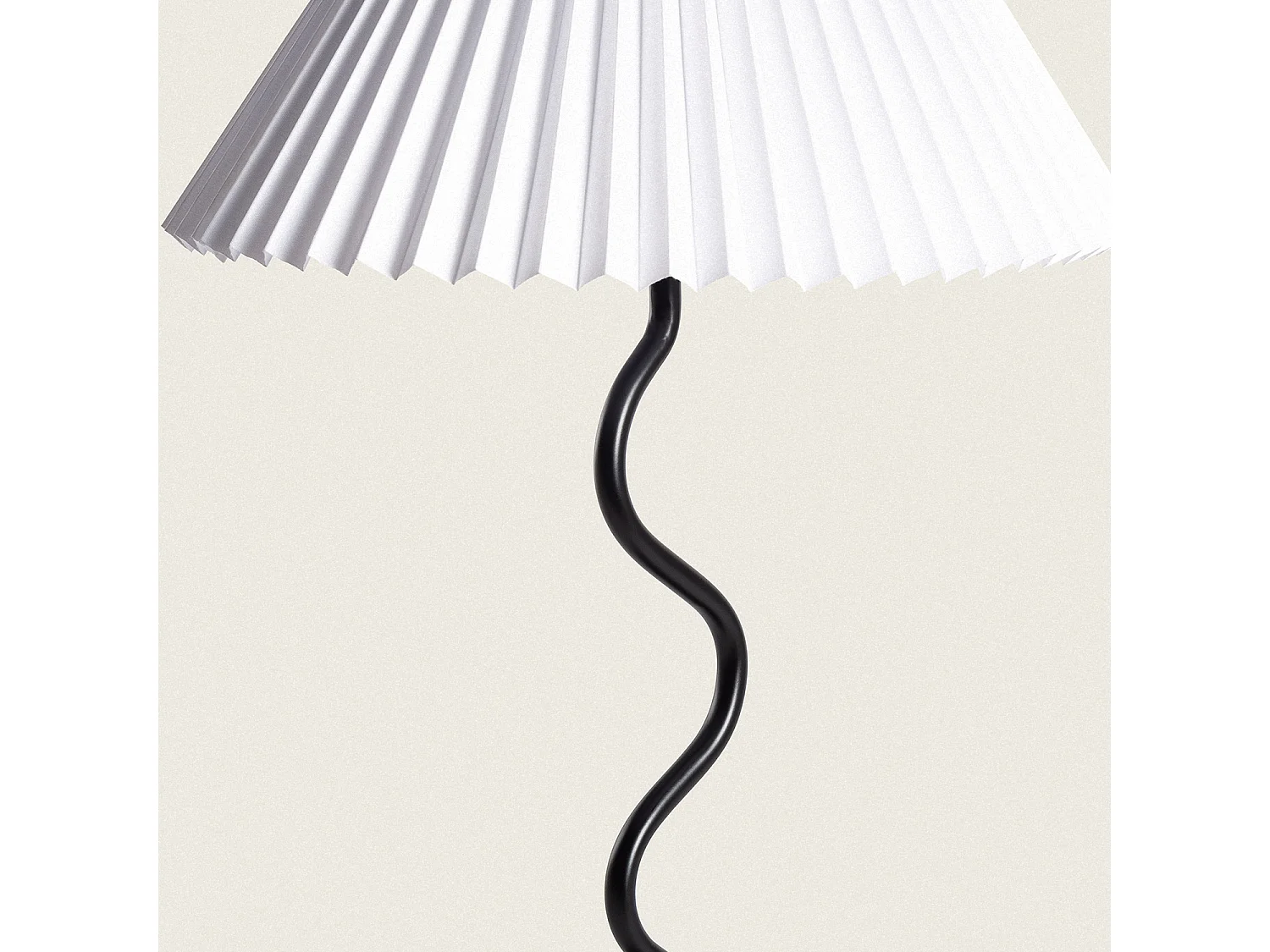 Lámpara à poser Metal Denahi Blanc