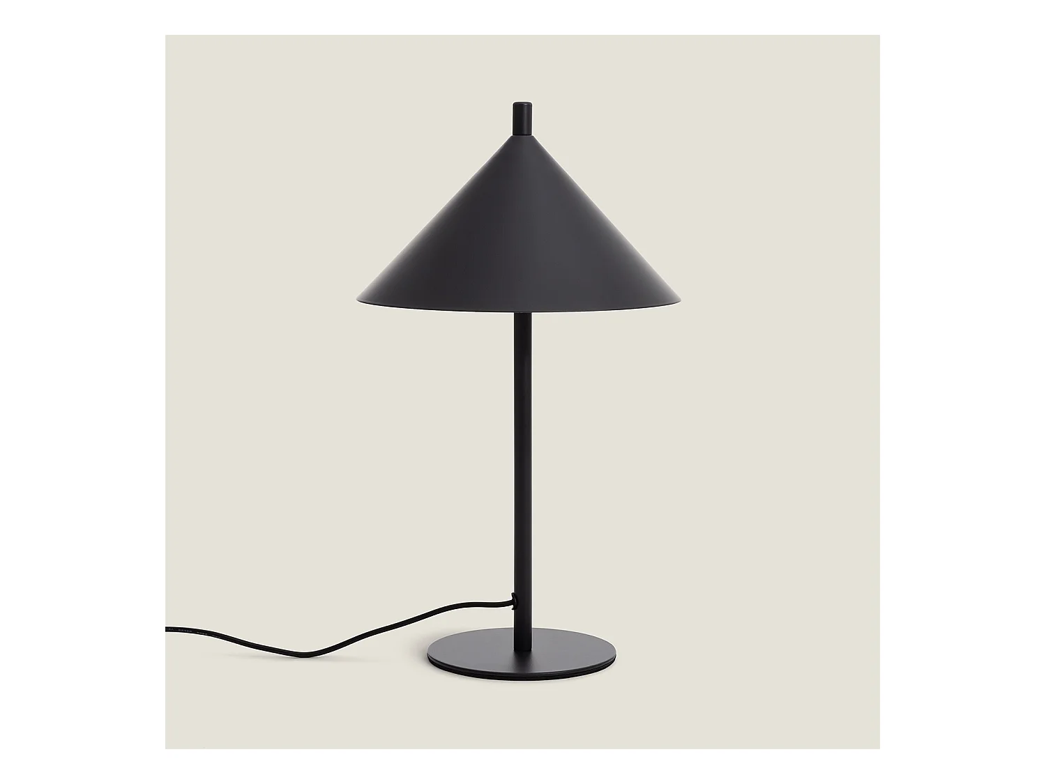 Lampe à Poser LED 3.6W Métal Carmale Noir