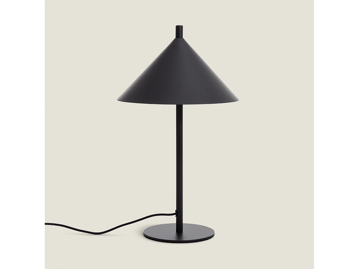 Lampe à Poser LED 3.6W Métal Carmale Noir