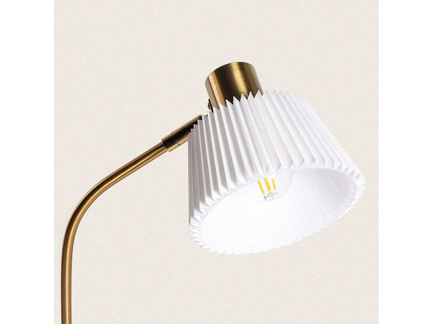 Lampe à Poser Métal Magda Blanc