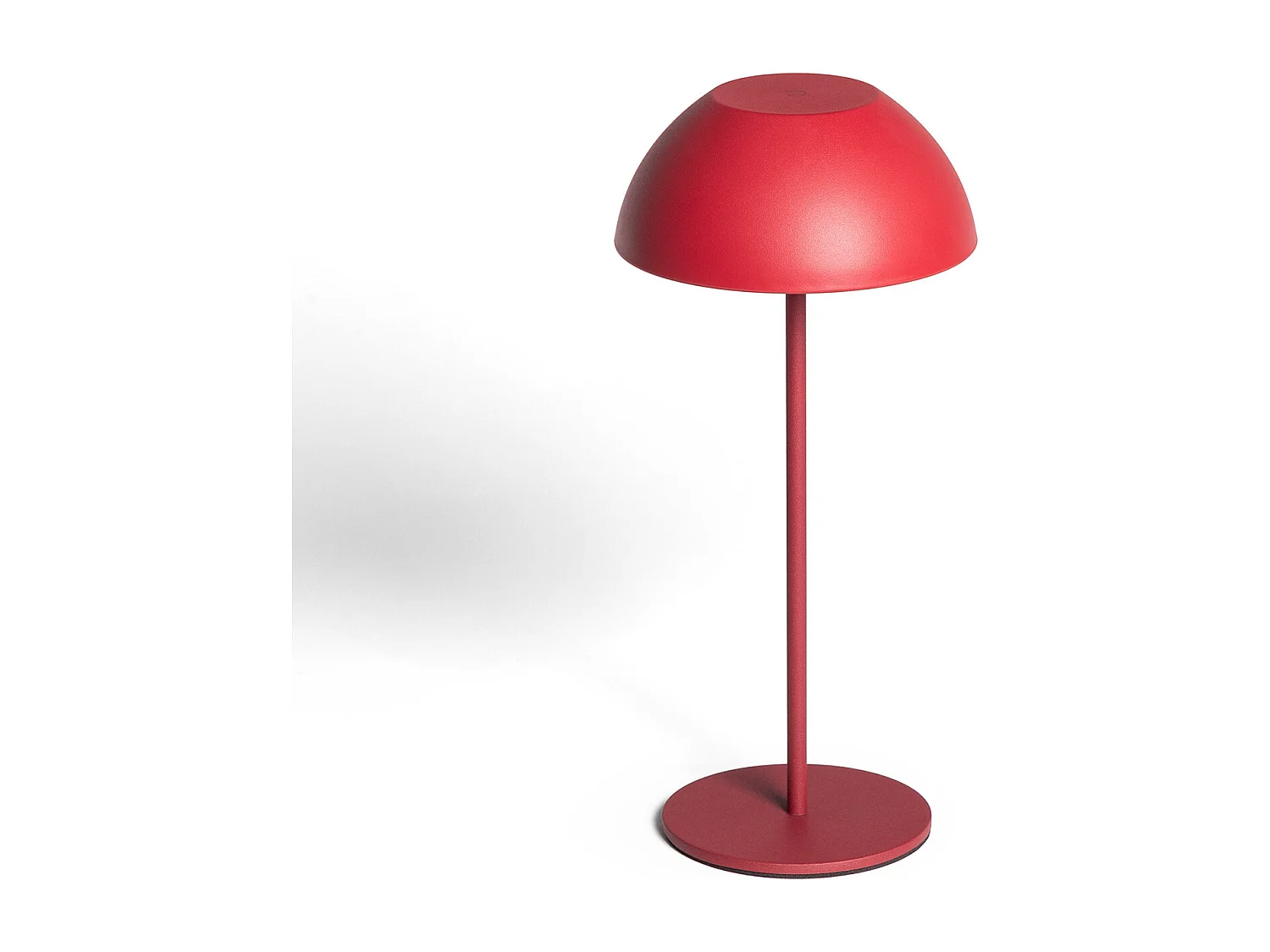 Lampada da Tavolo LED 2W Portatile con Batteria USB Ricaricabile Mugla Rosso