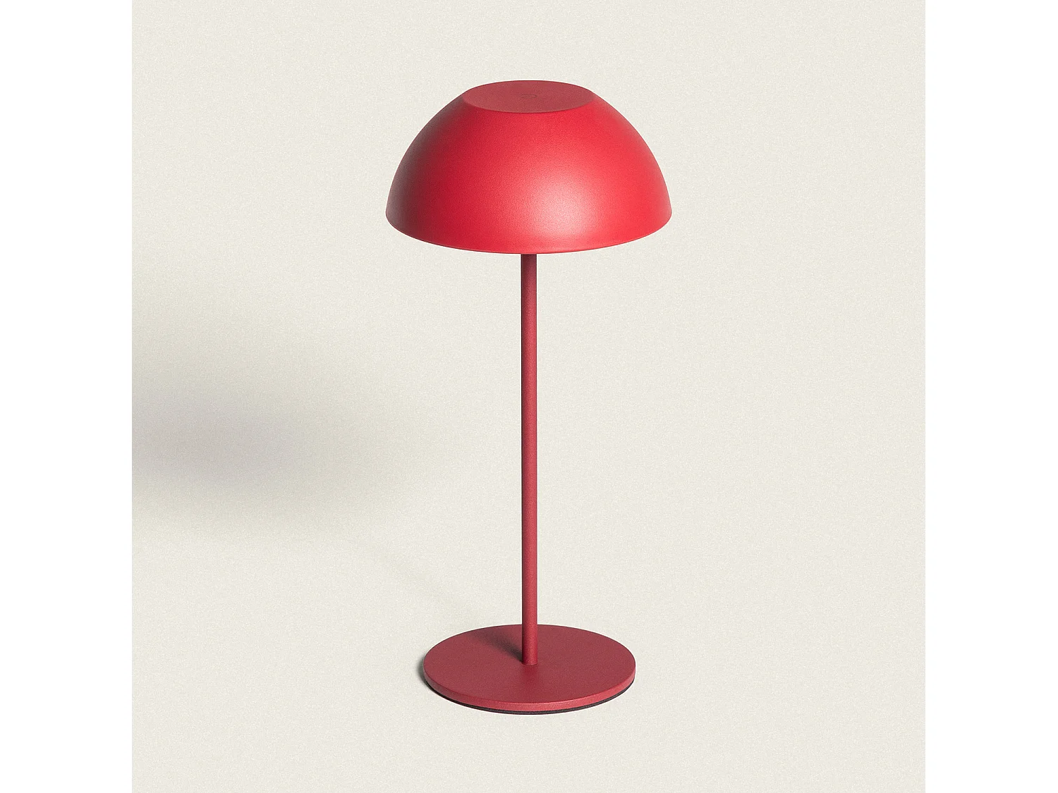 Lampada da Tavolo LED 2W Portatile con Batteria USB Ricaricabile Mugla Rosso
