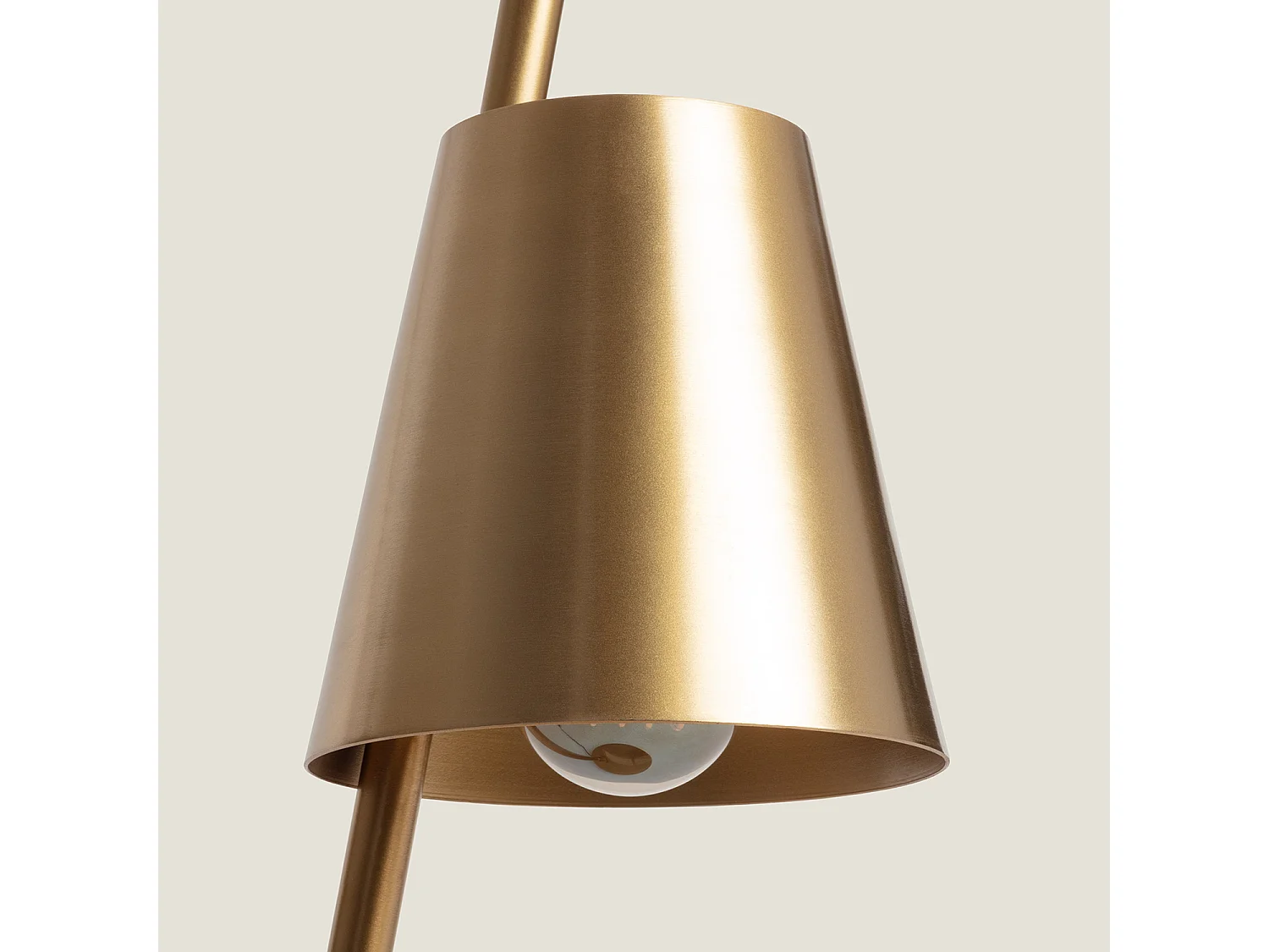 Lampada da Tavolo Metallo Bardney Oro