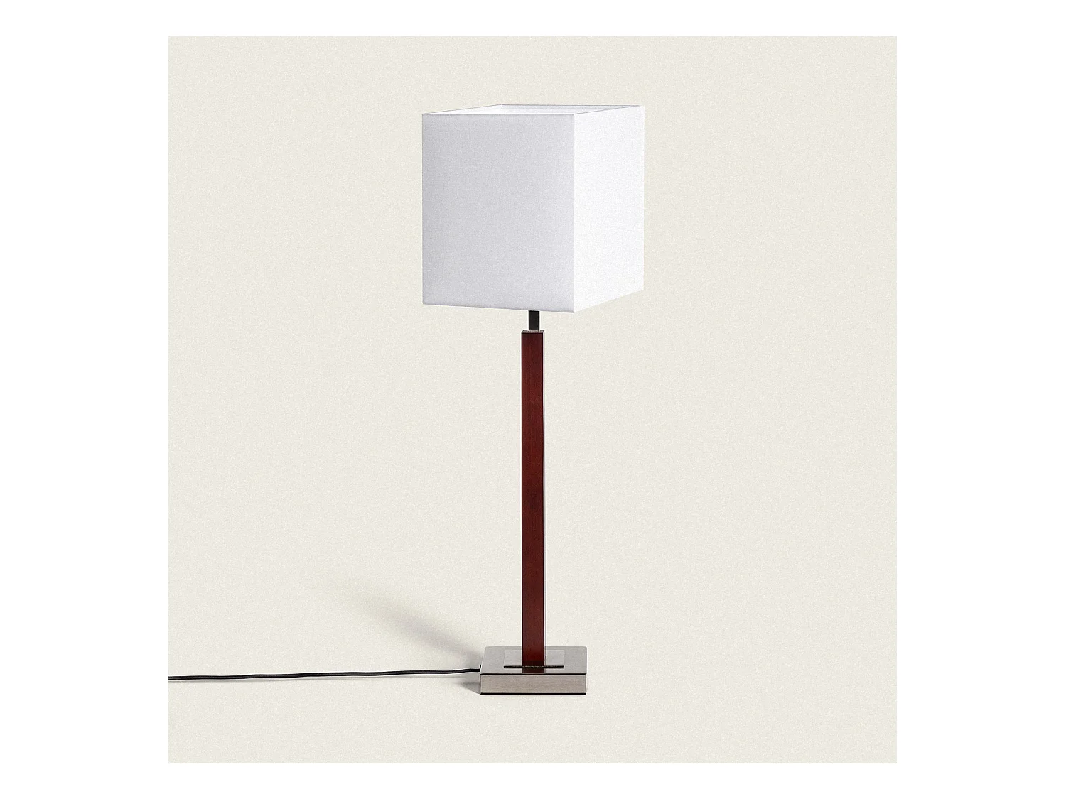 Lampada da Tavolo Metallo Lizza Bianco