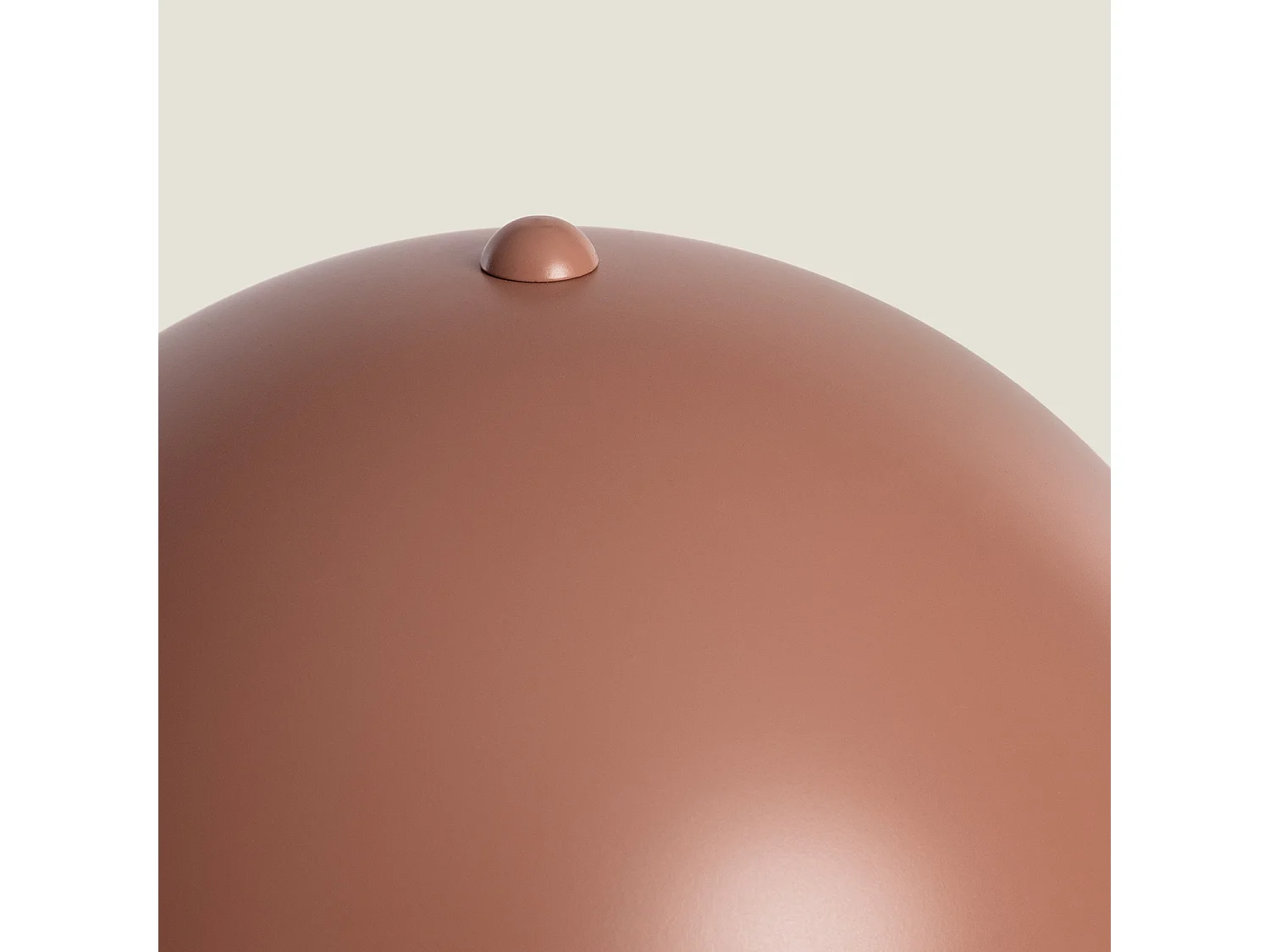 Lámpara de Mesa Aluminio Madow Marrón