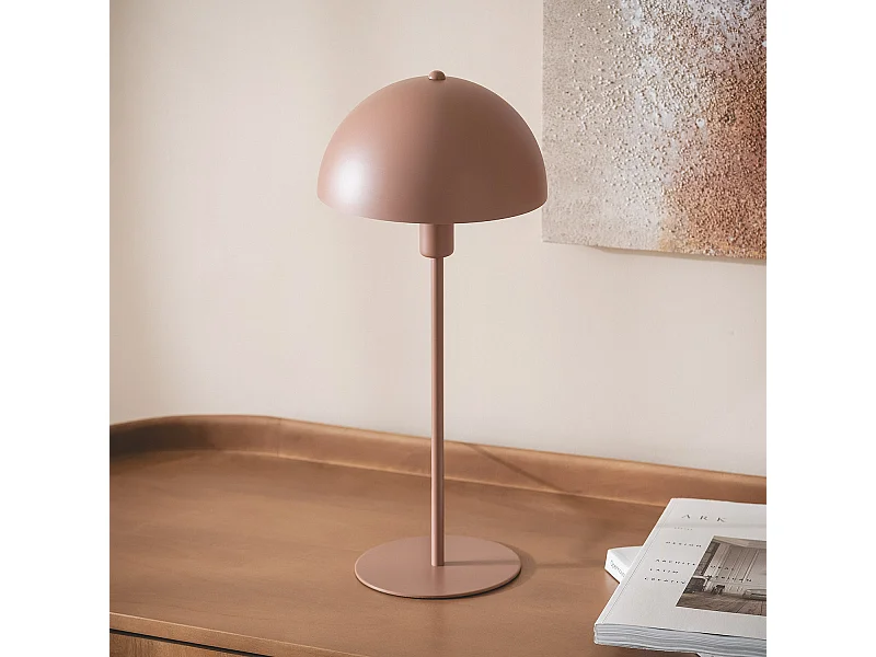 Lampada da Tavolo Alluminio Madow Marrone