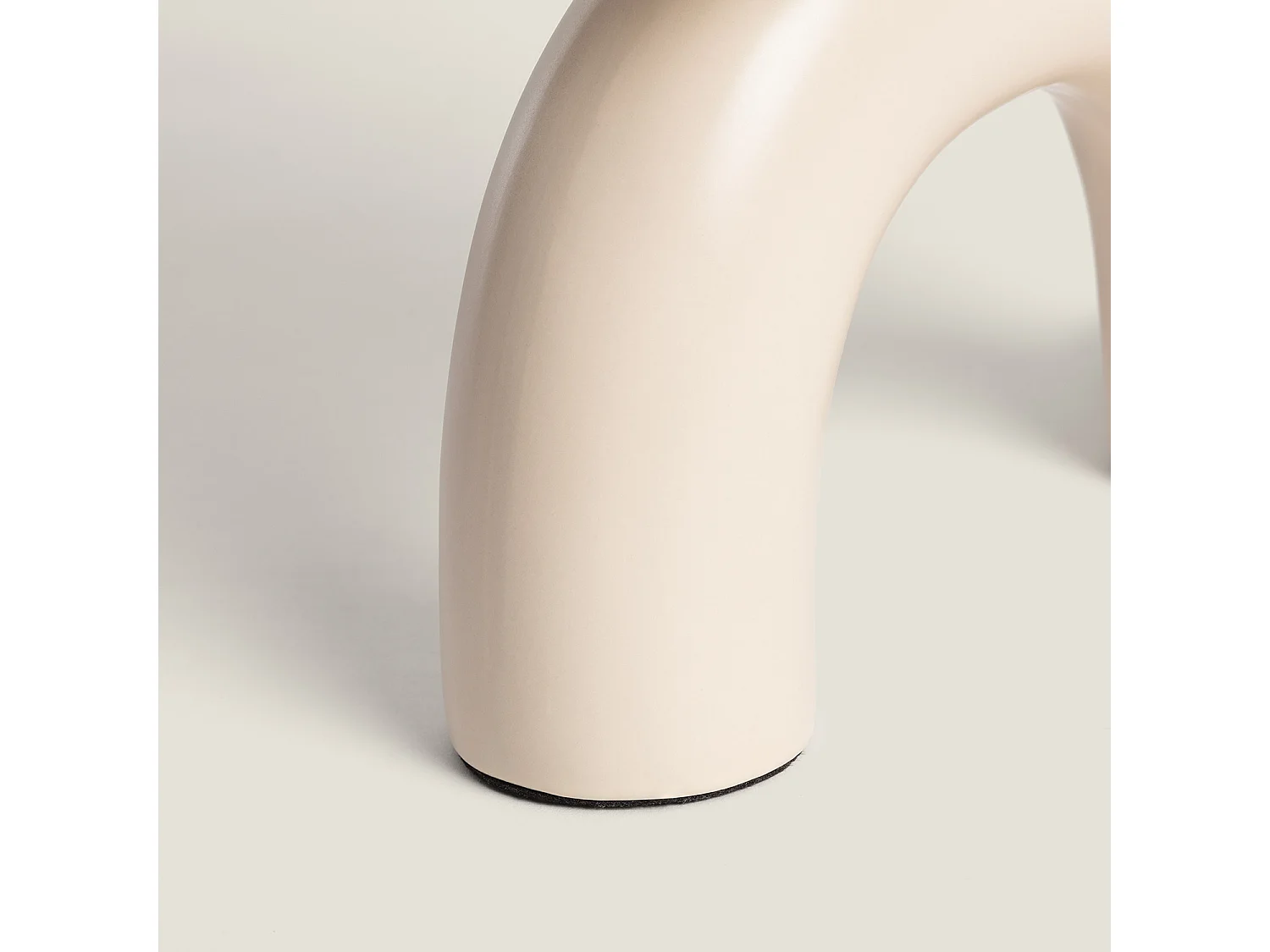 Lampe à Poser Céramique et Corde Naturelle Callie Beige