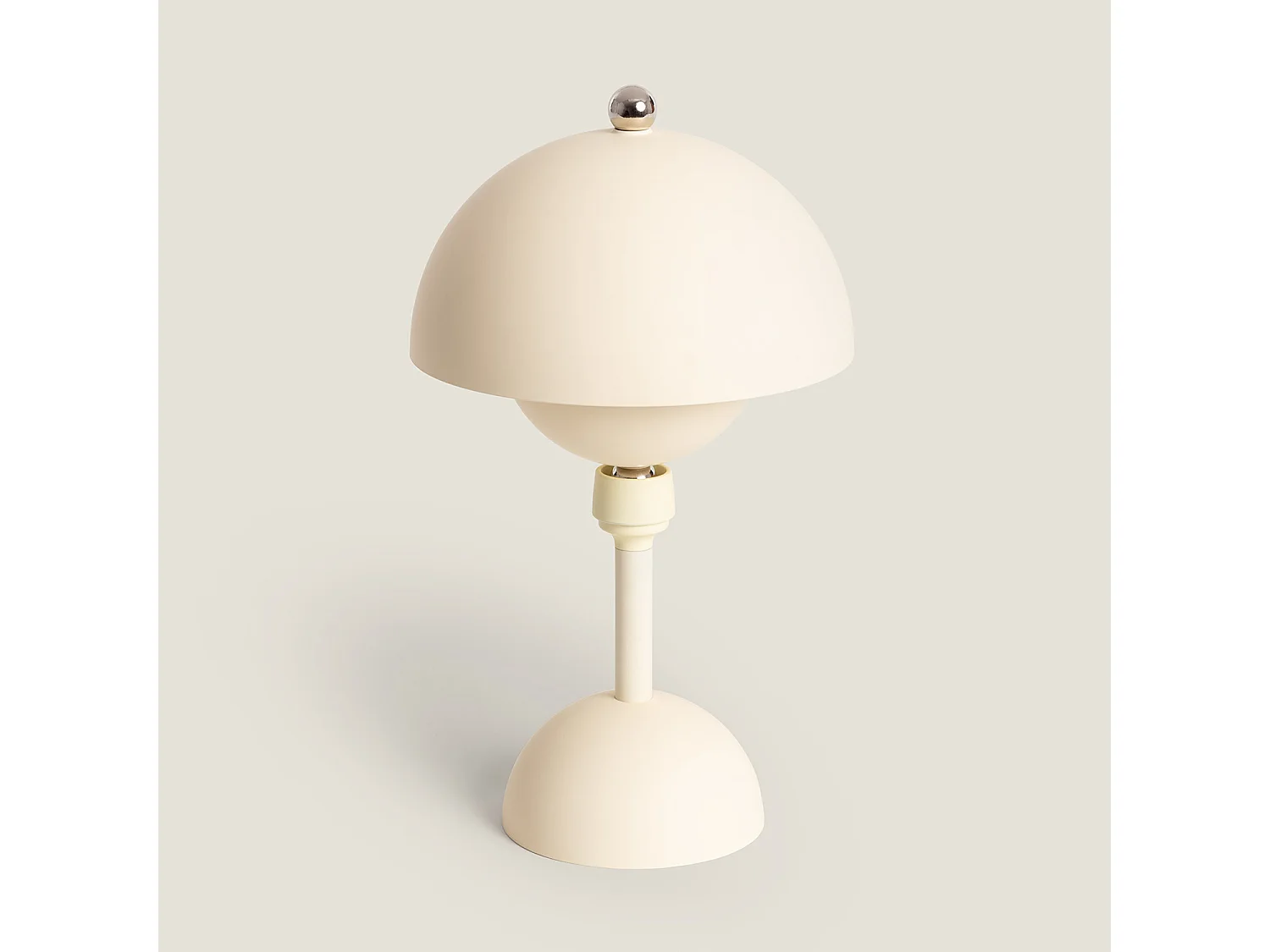 Lampe à Poser LED 5W Portable avec Batterie USB Rechargeable Pauna Beige