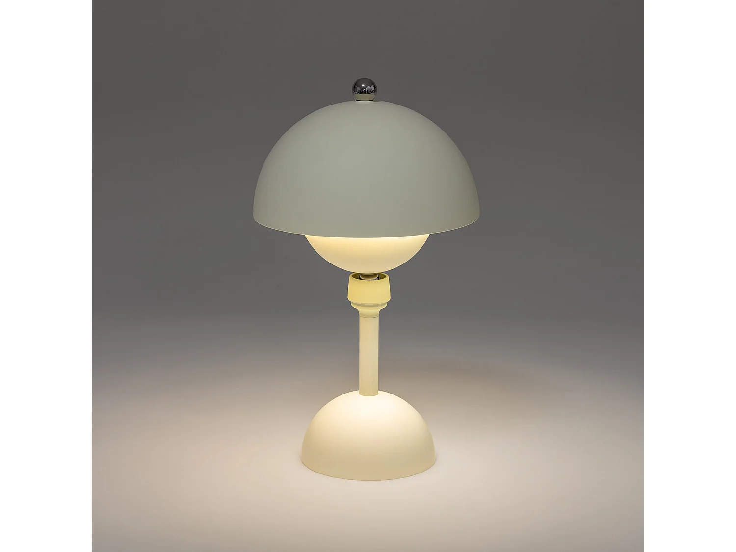 Lampe à Poser LED 5W Portable avec Batterie USB Rechargeable Pauna Beige