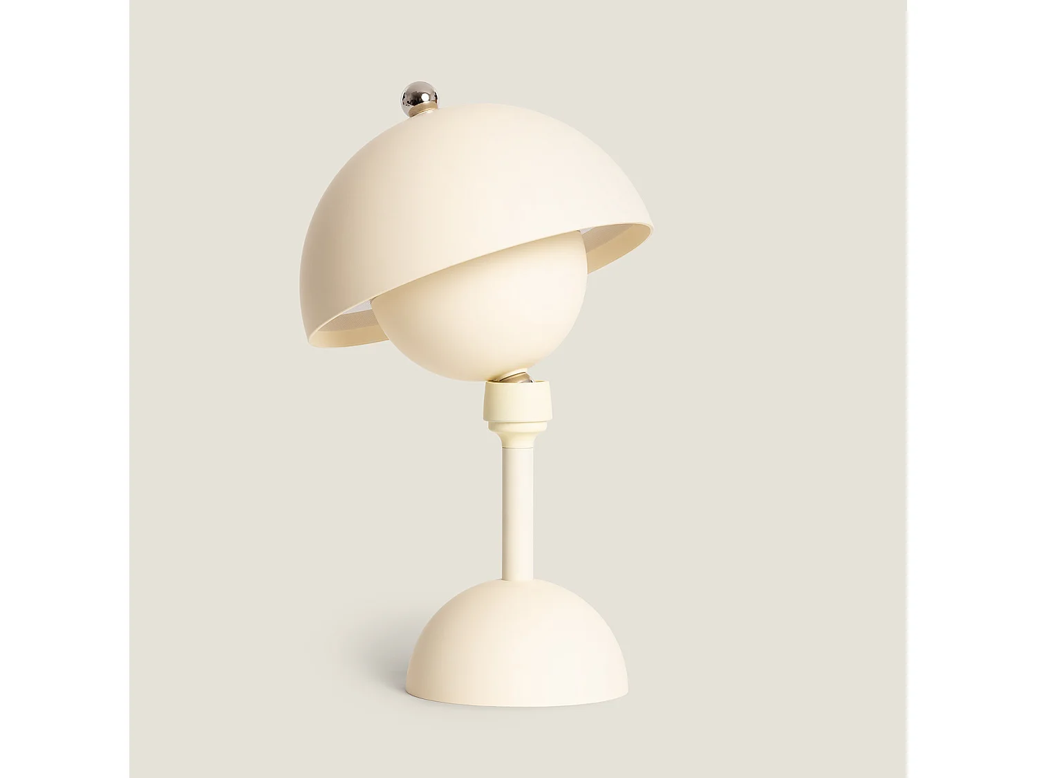 Lampe à Poser LED 5W Portable avec Batterie USB Rechargeable Pauna Beige