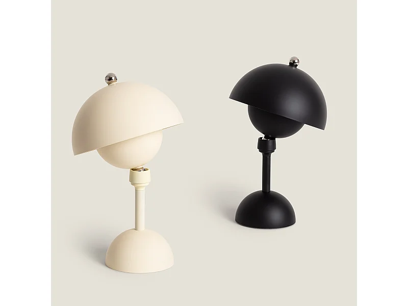 Lampe à Poser LED 5W Portable avec Batterie USB Rechargeable Pauna Beige