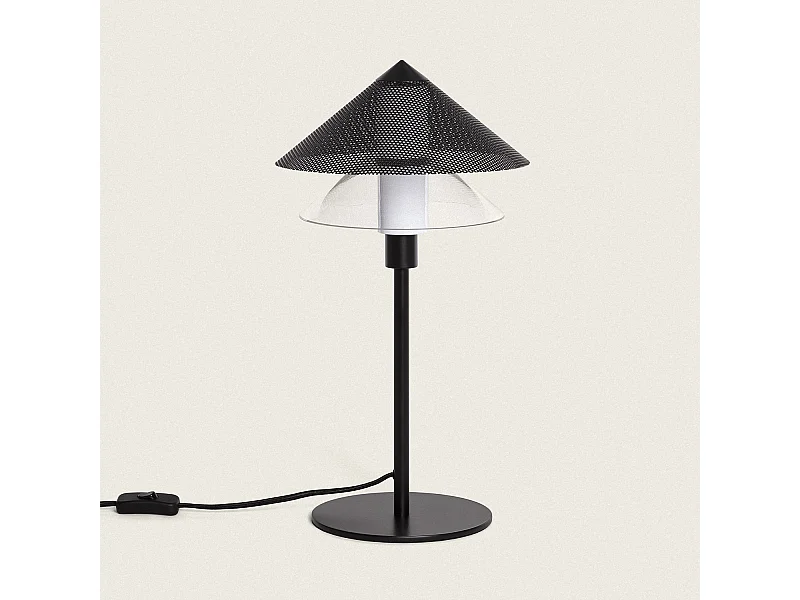 Lámpara de Mesa Metal Hesper Negro