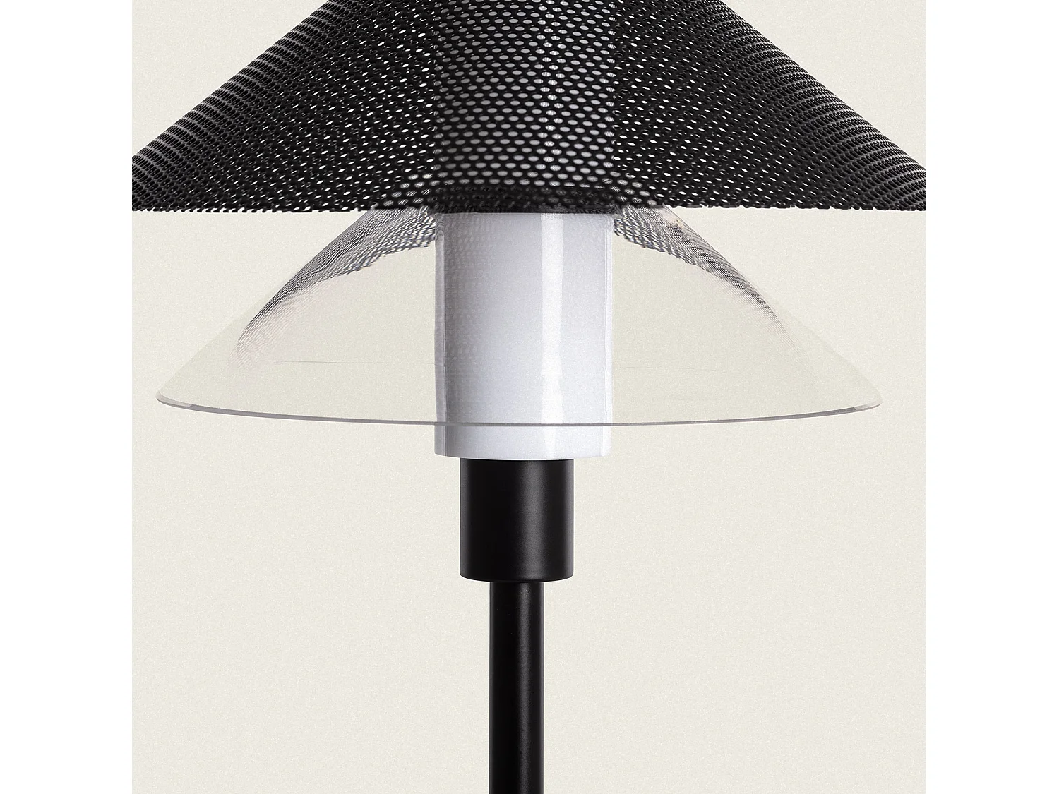 Lampada da Tavolo Metallo Hesper Nero