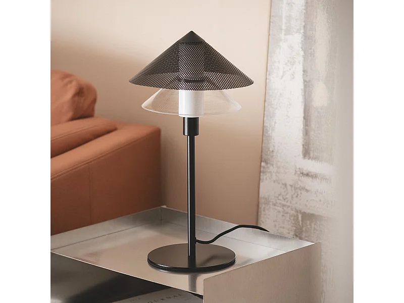 Lampe à Poser Métal Hesper  Noir