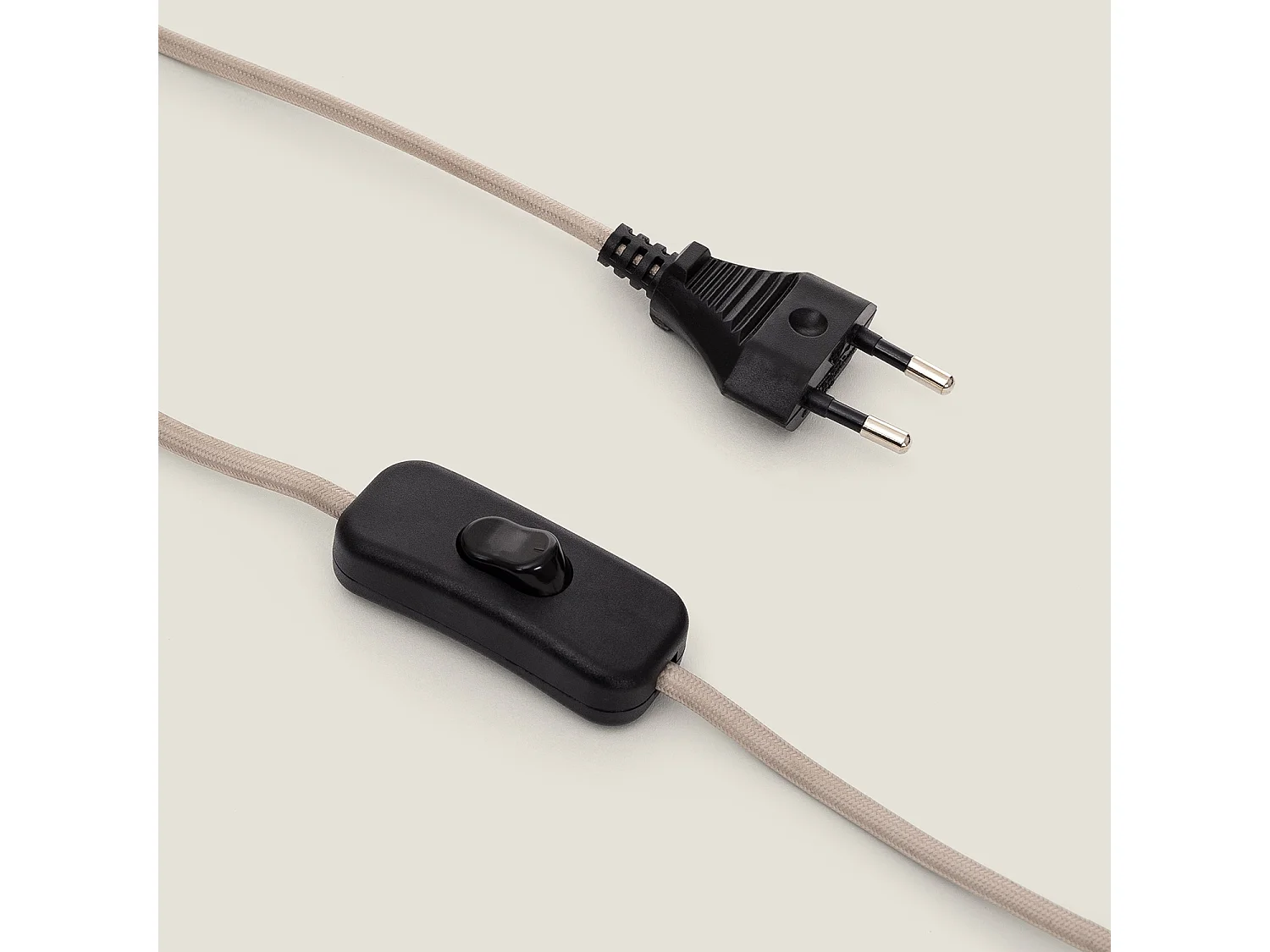 Lampada da Tavolo Metallo Krish Tortora