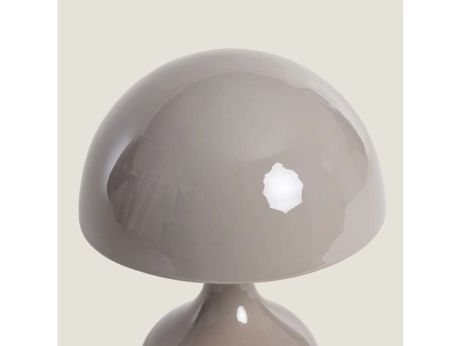 Lámpara de Mesa Metal Krish Topo