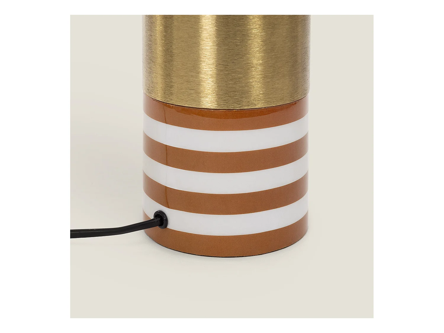 Lampe à Poser Métal Darpan Orange