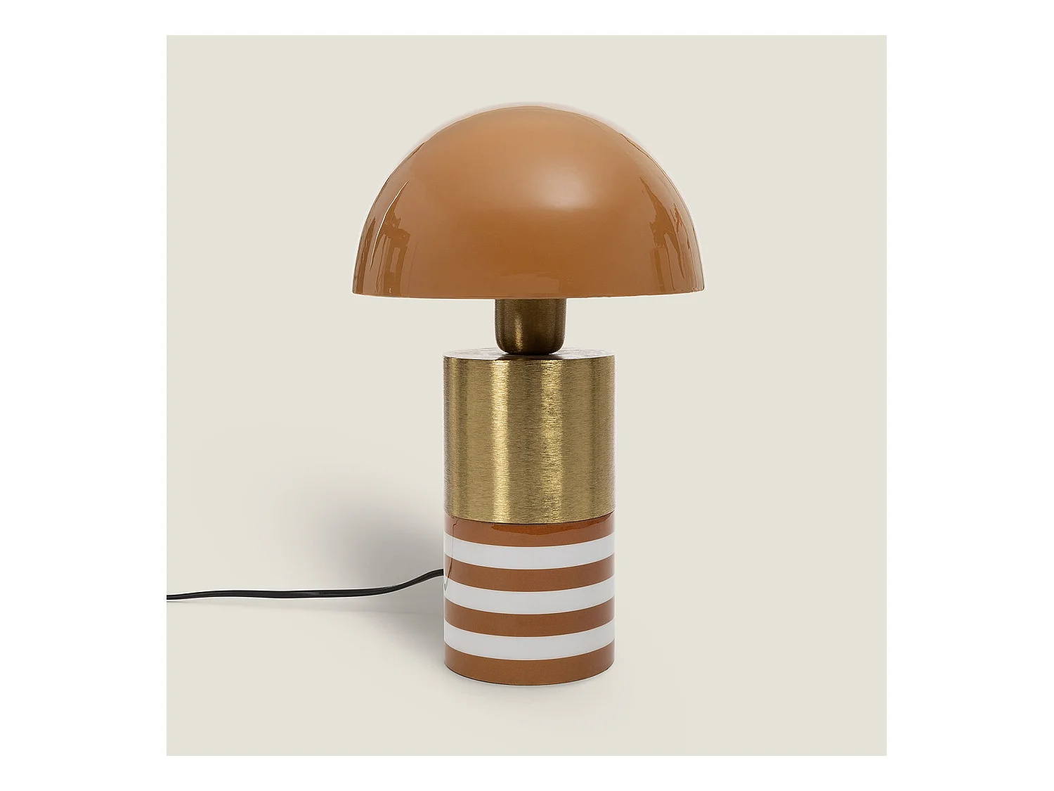 Lampe à Poser Métal Darpan Orange