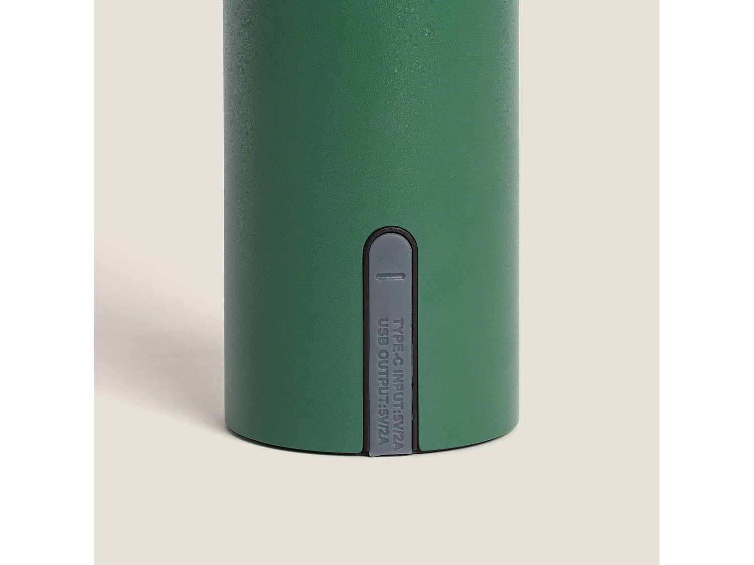 Lampada da Tavolo LED Portatile per Esterni Metallo con Batteria Ricaricabile Katse Verde