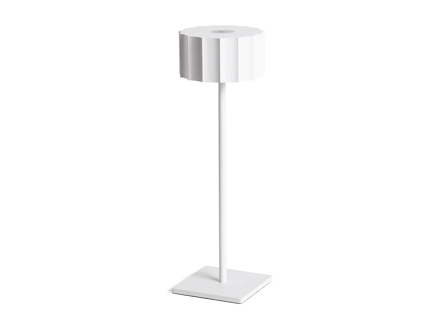 Lámpara de Mesa LED Portátil para Exterior con Batería USB Recargable Cesc Blanco
