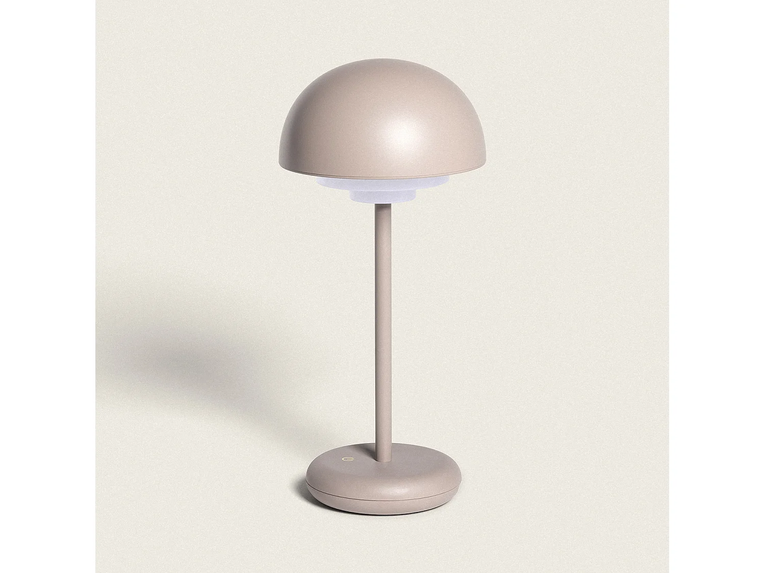 Lampe à Poser LED 2W Portable avec Batterie USB Rechargeable Galdan Taupe