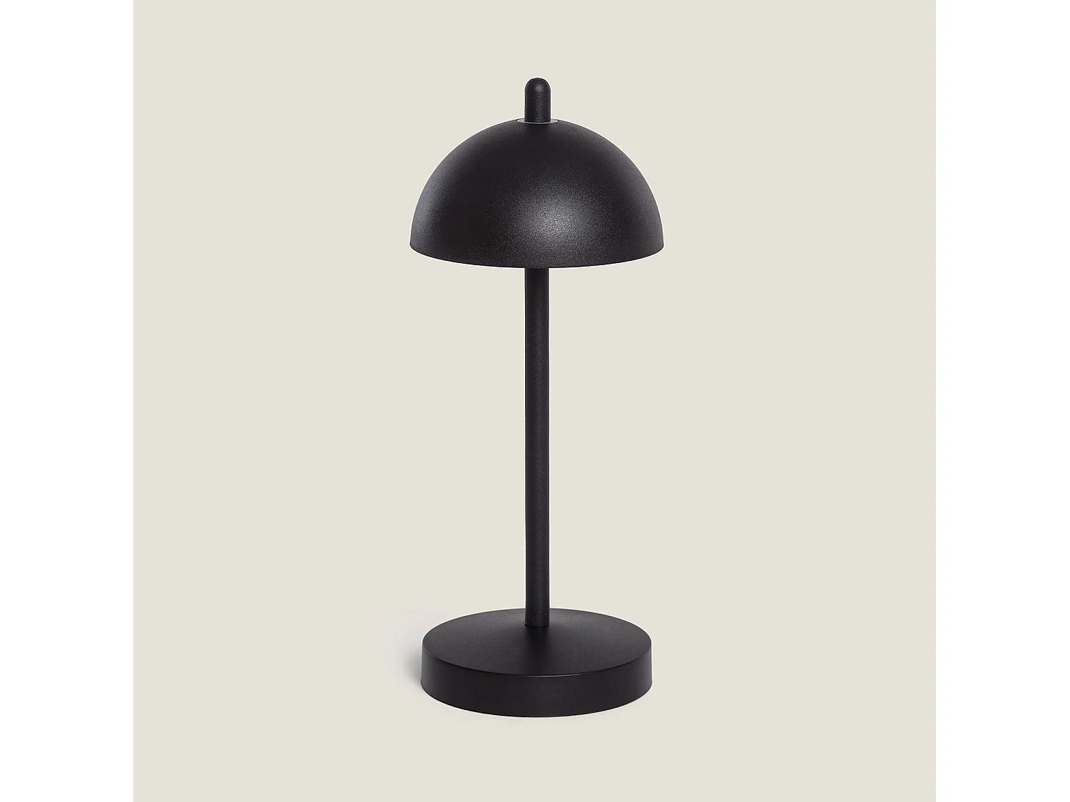 Lampe à Poser LED Portable Extérieure Métal avec Batterie Rechargeable Pirinoa Noir