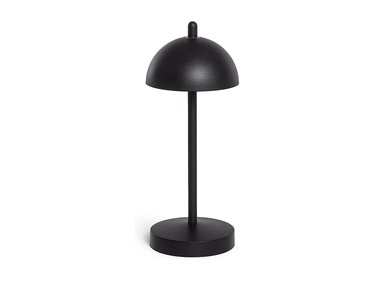 Lampe à Poser LED Portable Extérieure Métal avec Batterie Rechargeable Pirinoa Noir