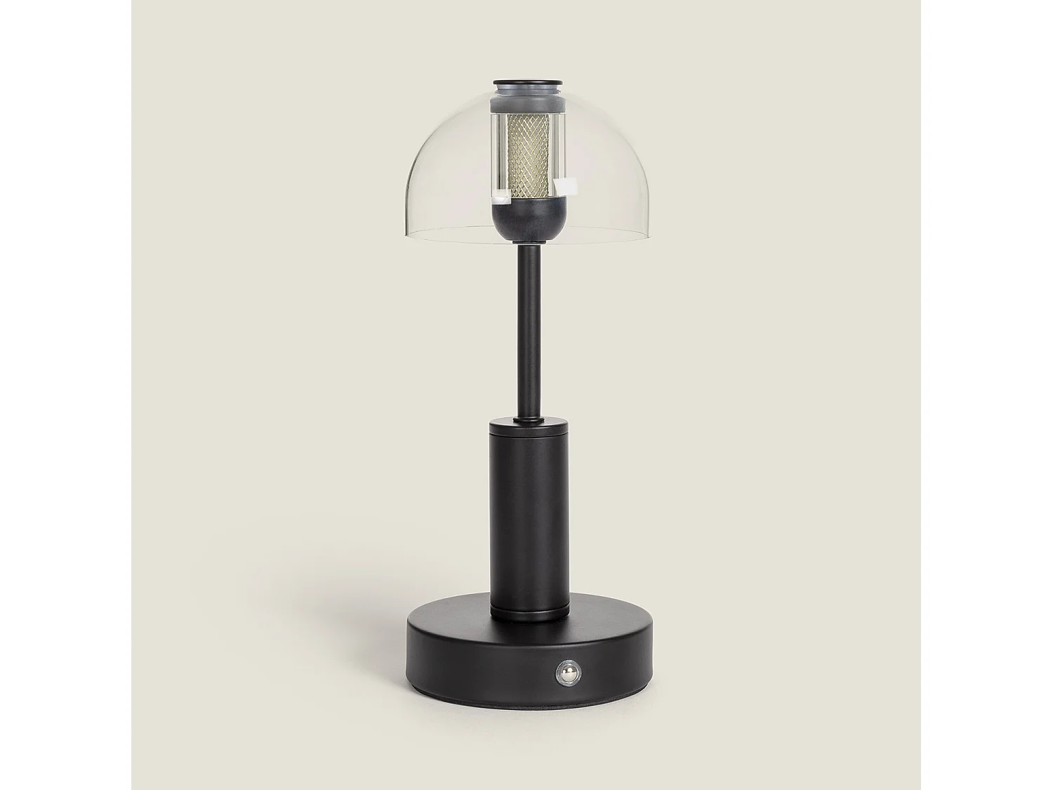 Lampe à Poser LED Portable avec Batterie USB Rechargeable Ludza Noir