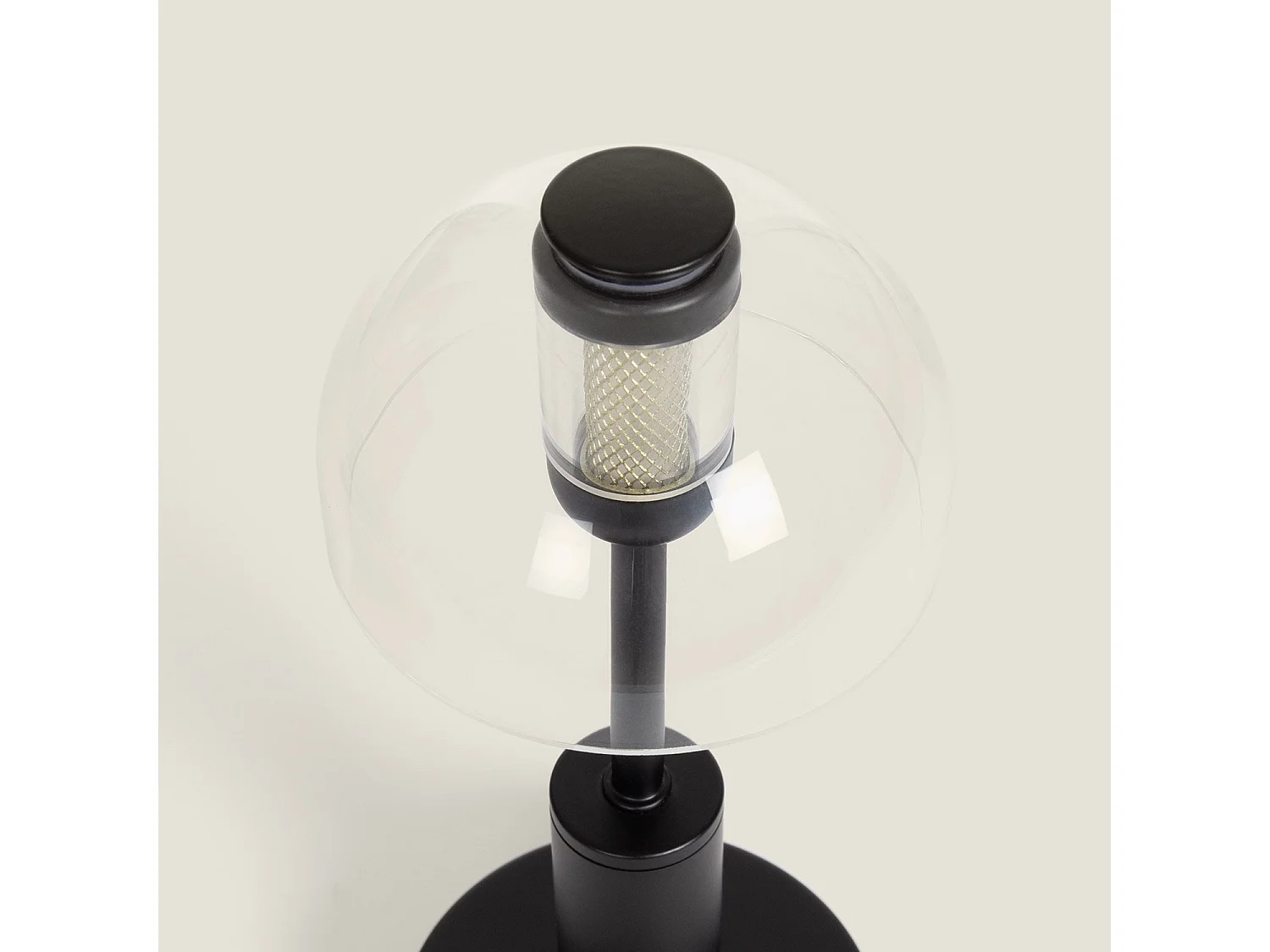 Lampada da Tavolo LED Portatile con Batteria USB Ricaricabile Ludza Nero