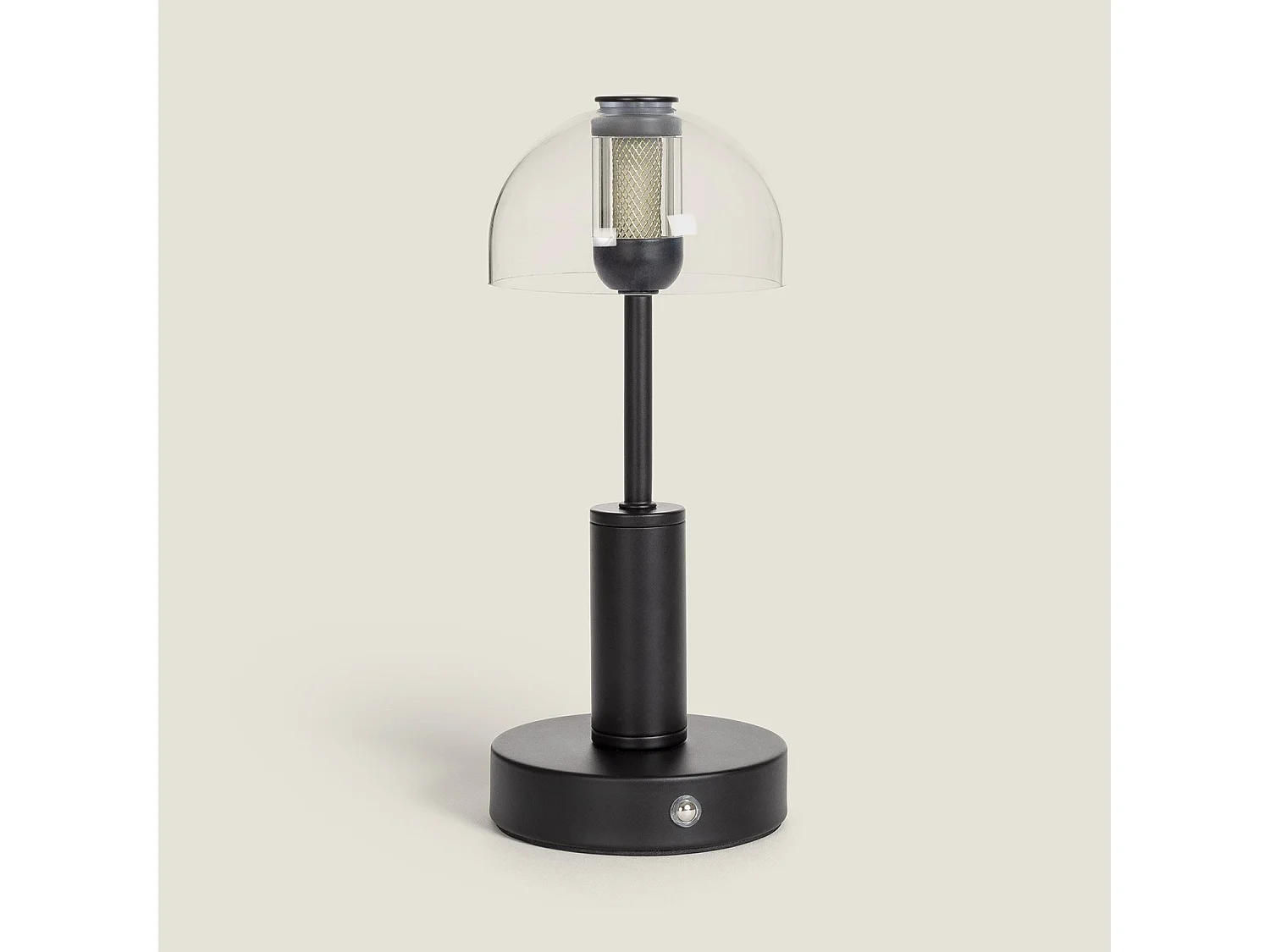 Lampada da Tavolo LED Portatile con Batteria USB Ricaricabile Ludza Nero