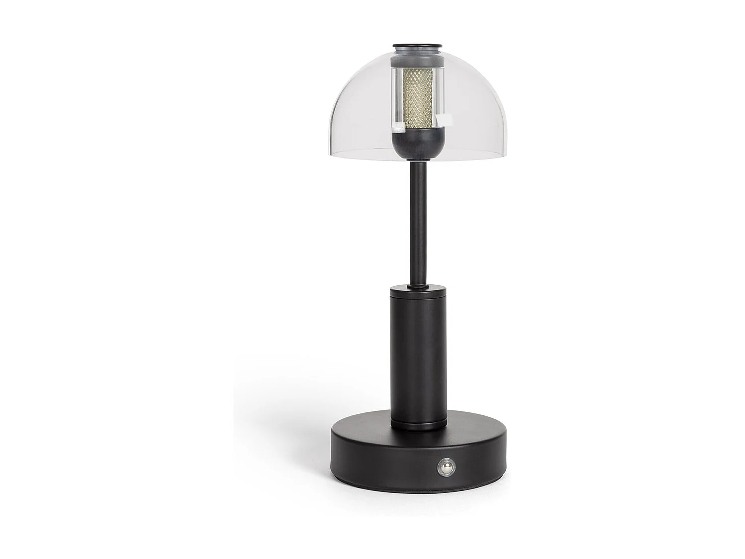 Lampe à Poser LED Portable avec Batterie USB Rechargeable Ludza Noir