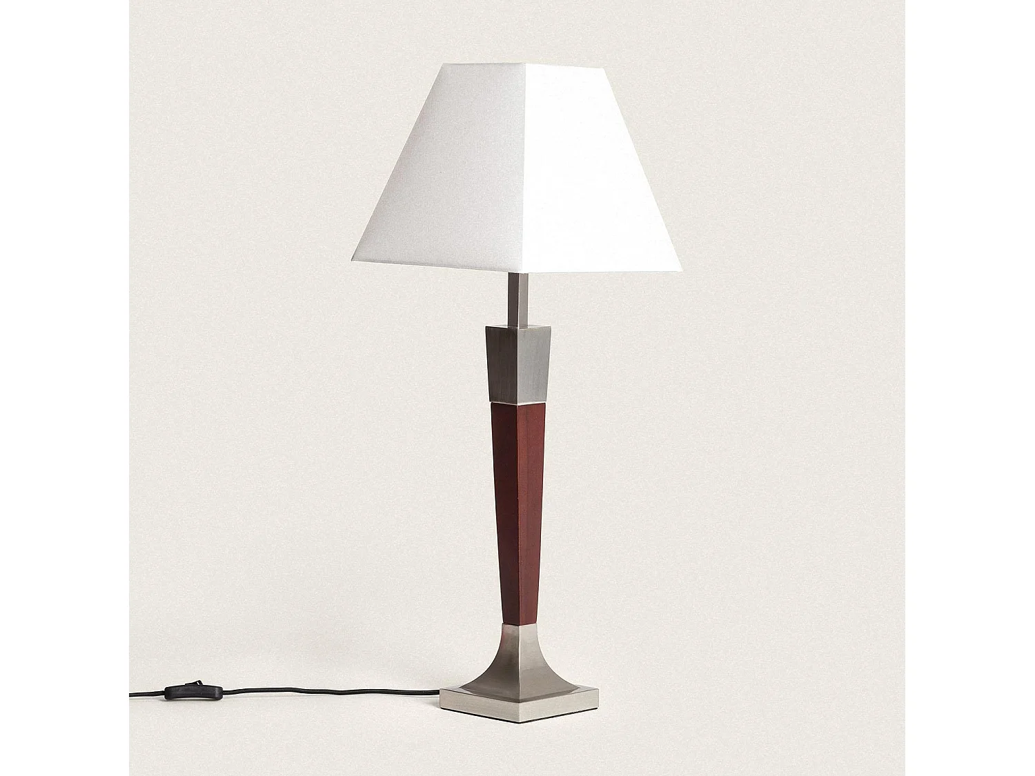 Lampe à Poser Métal Lizza Piramis Blanc