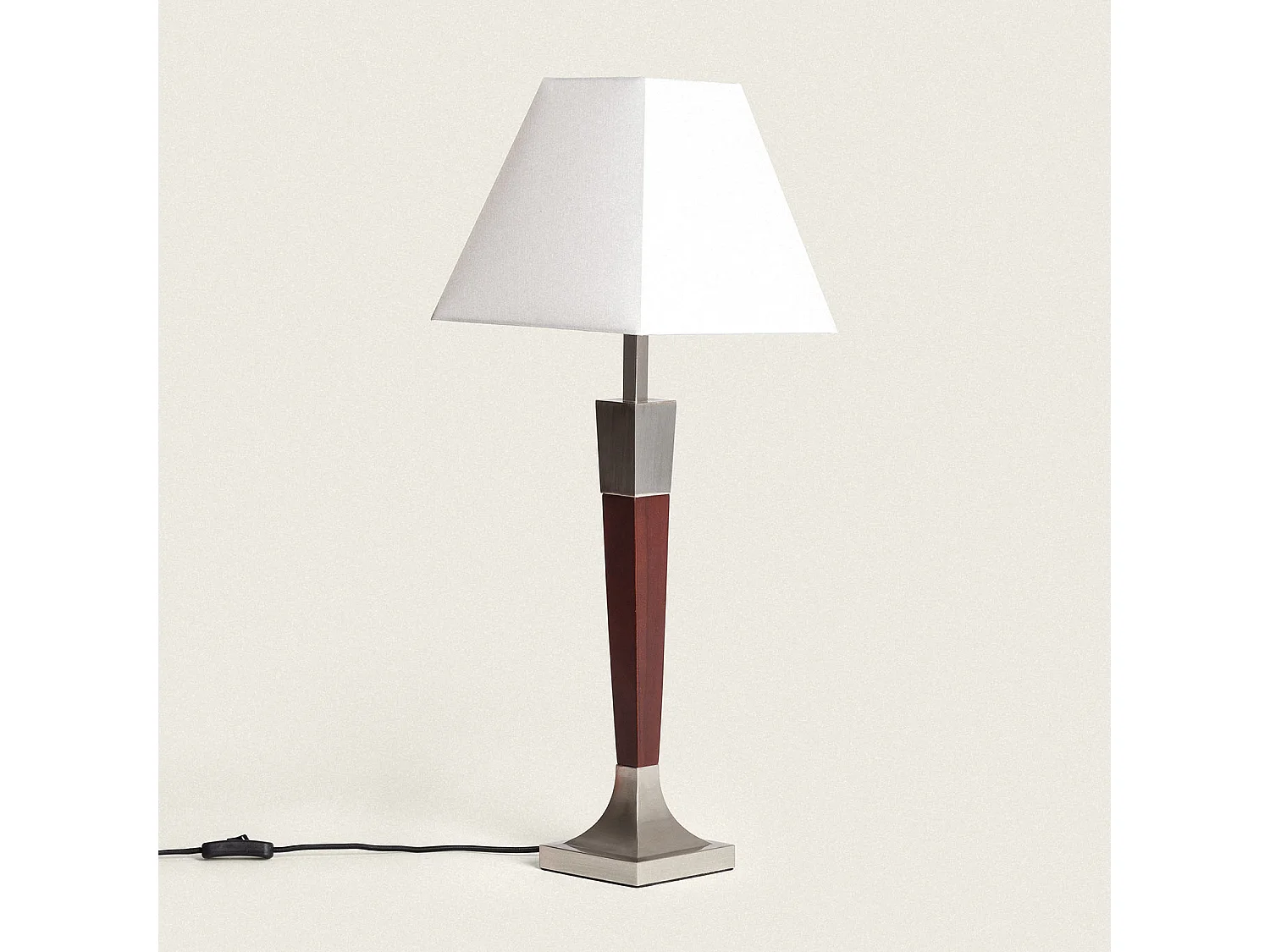 Lampe à Poser Métal Lizza Piramis Blanc