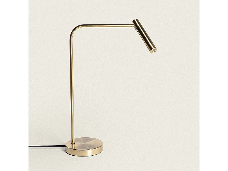 Lampada da Tavolo LED 2.5W in Alluminio Gazny Nero Opaco