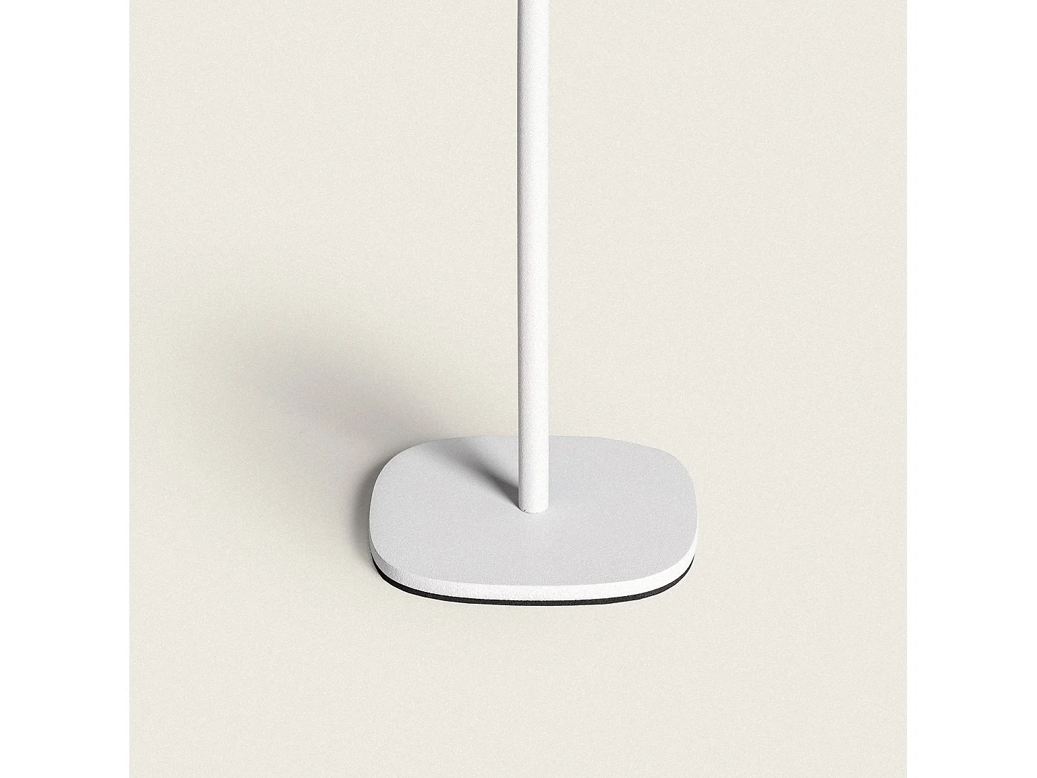 Lámpara de Mesa LED Portátil Exterior con Batería USB Recargable Mounka Square Blanco