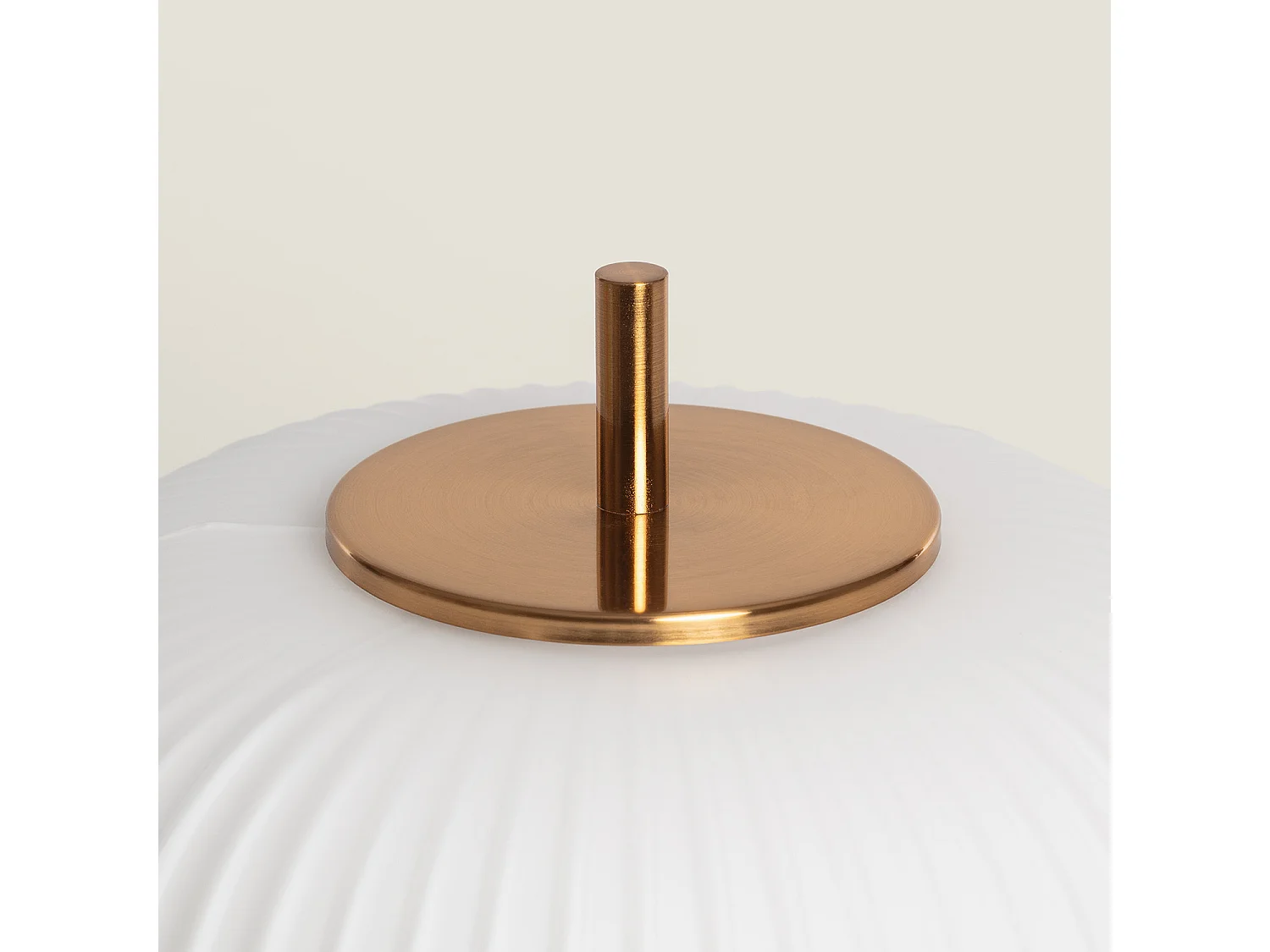 Lampe à Poser Métal et Verre Beca