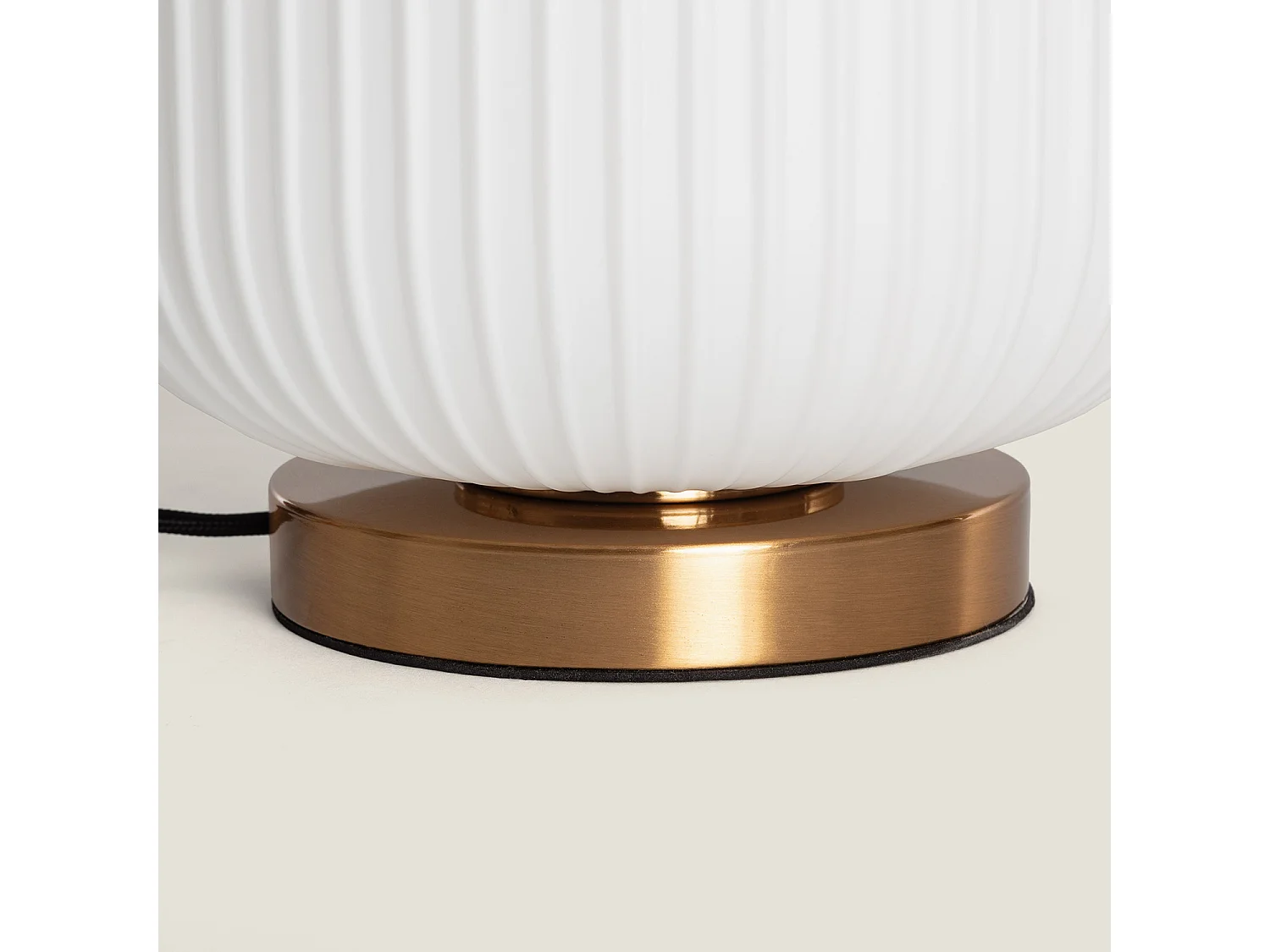 Lampe à Poser Métal et Verre Beca