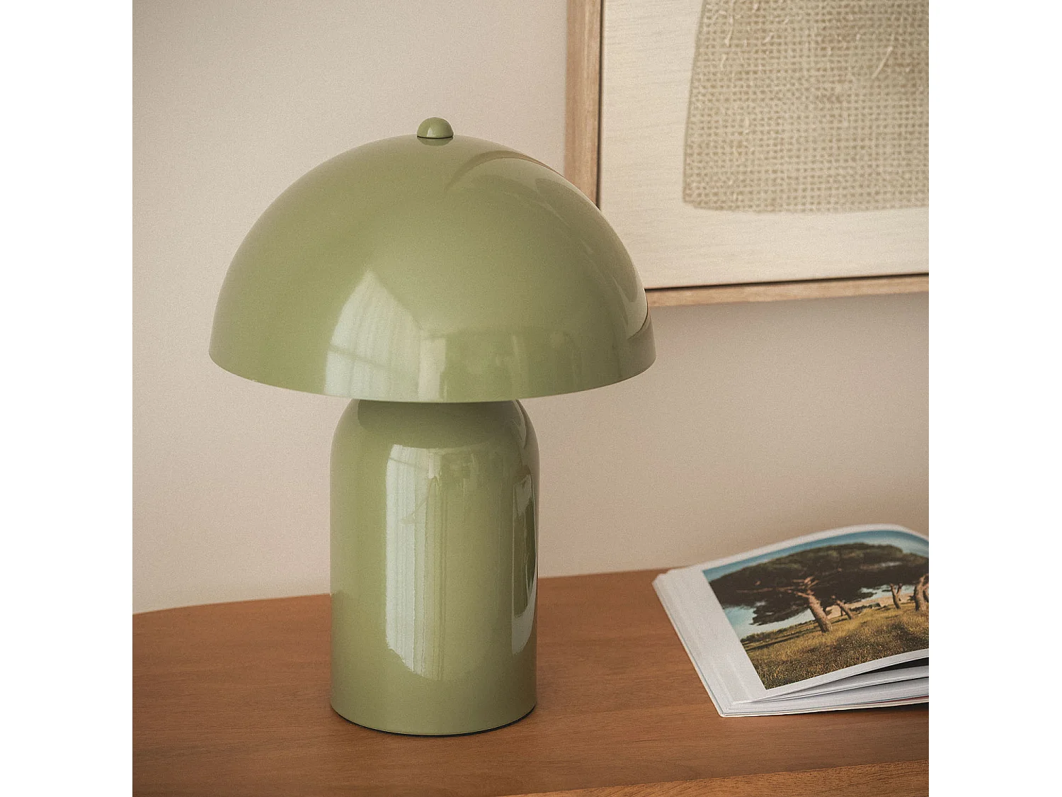 Lampe à Poser Métal Slink Vert