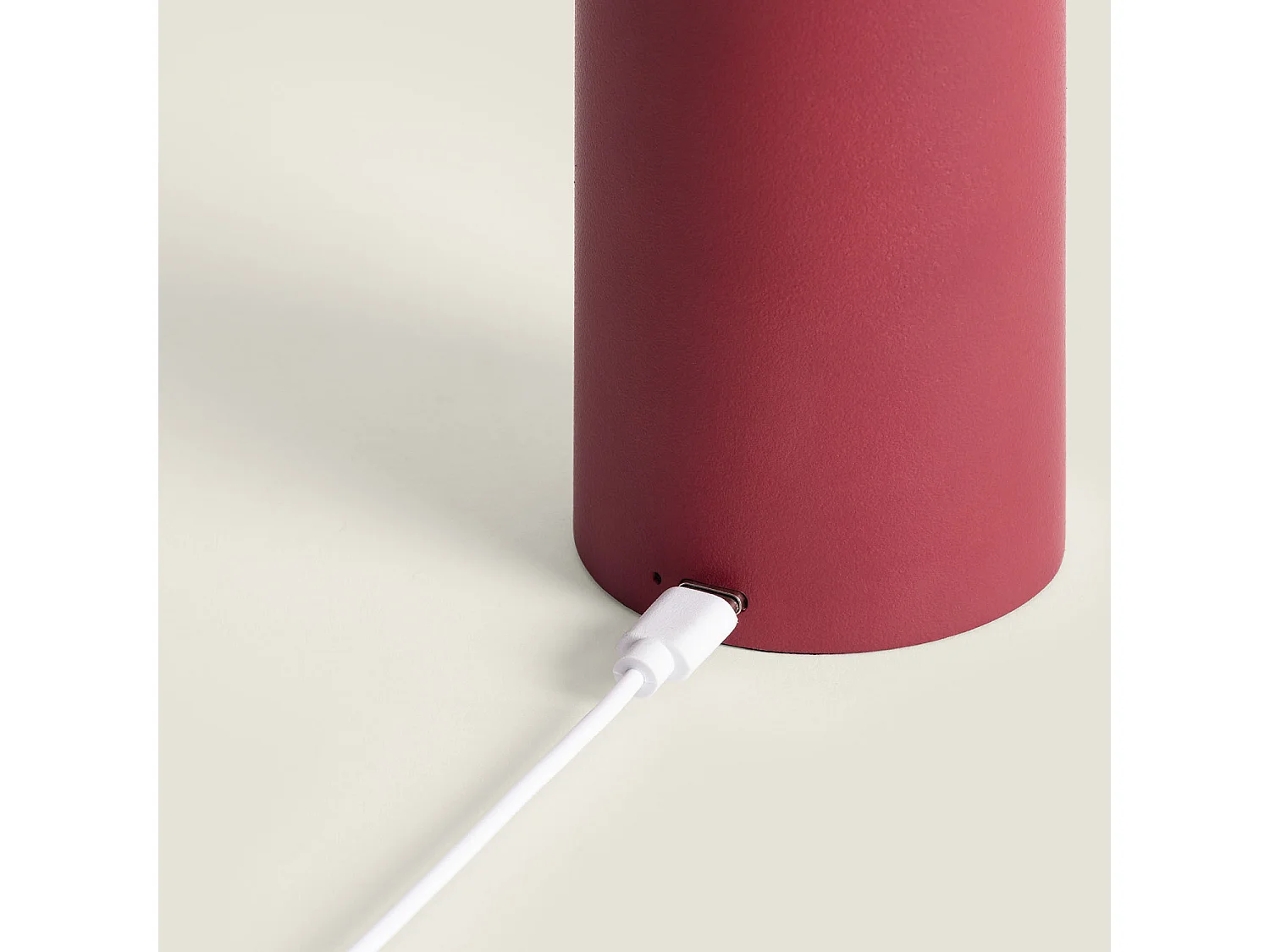 Lámpara de Mesa LED Portátil con Batería USB Recargable Leta Burdeos