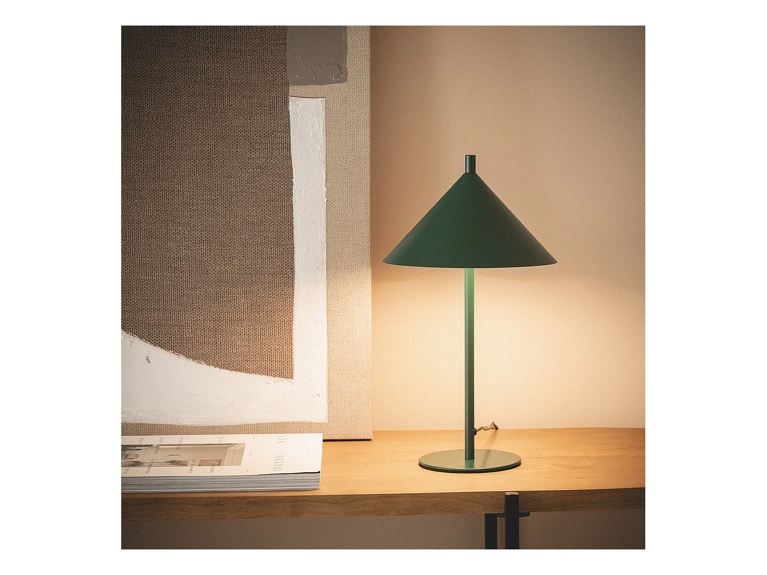 Lampe à Poser LED 3.6W Métal Carmale Vert