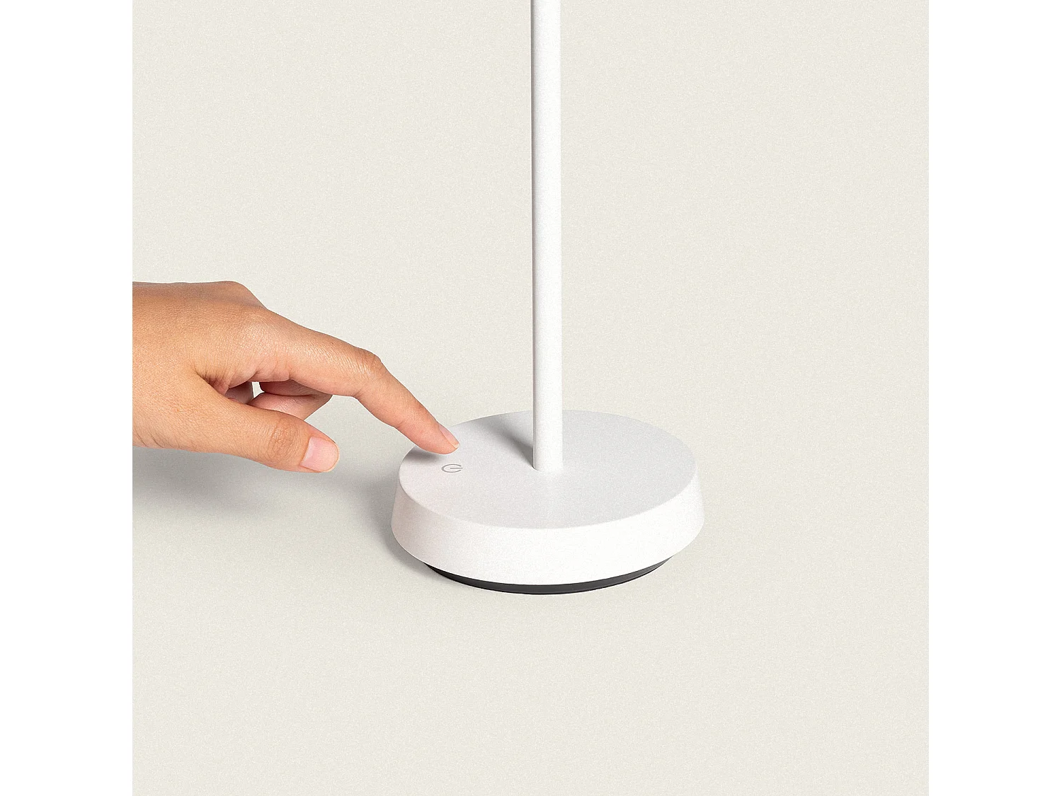 Lampe à Poser LED 2W Portable avec Batterie USB Rechargeable Katuma Blanc