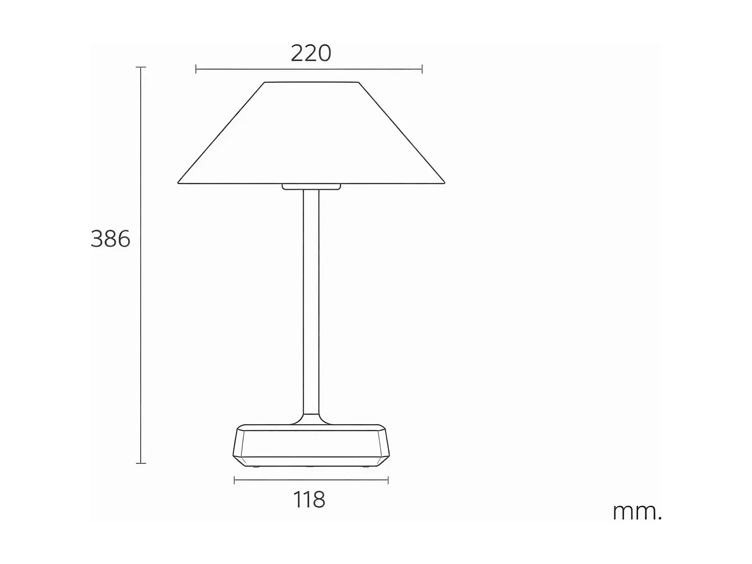 Lampada da Tavolo LED 2W Portatile con Batteria USB Ricaricabile Katuma Bianco