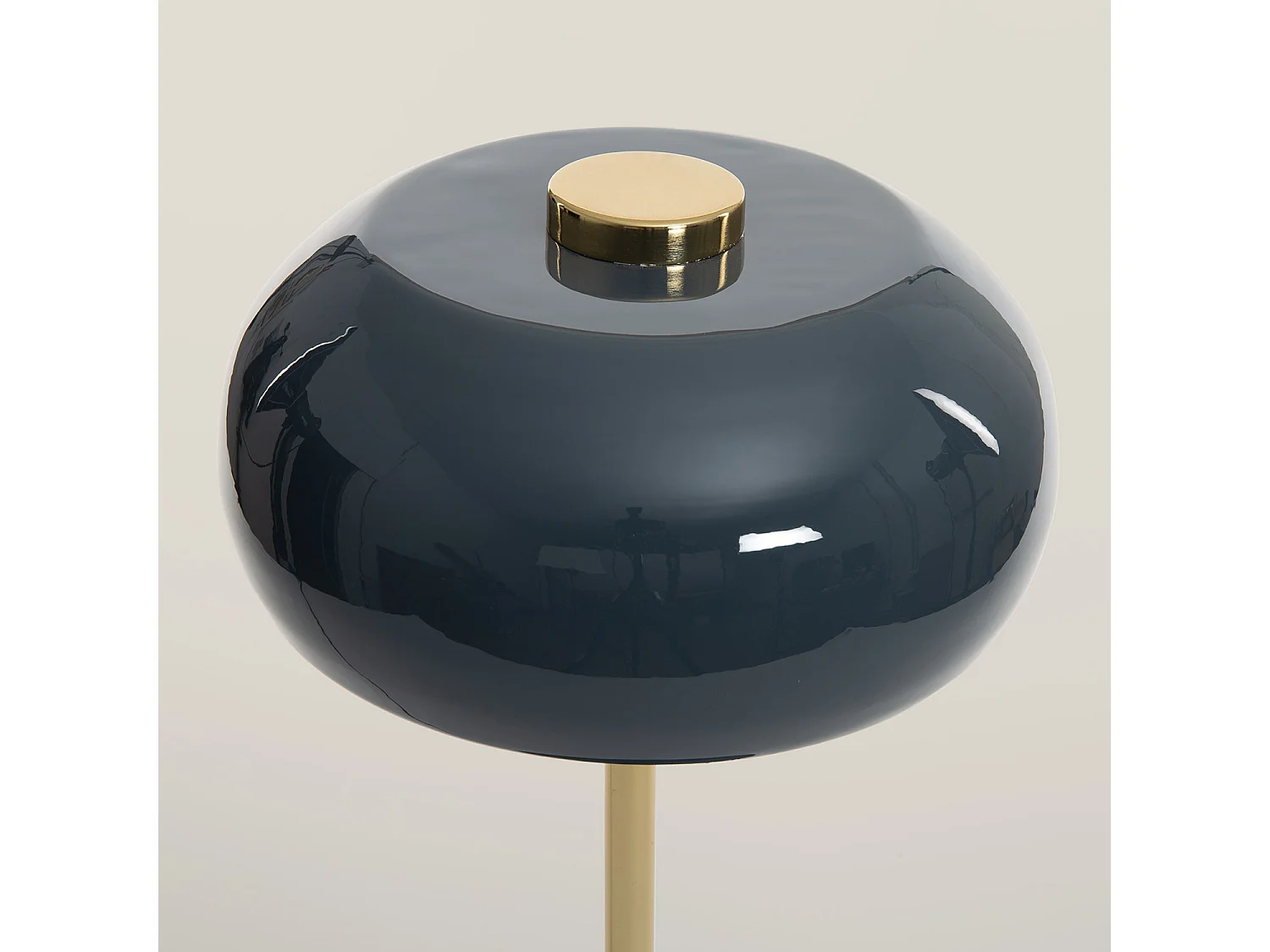 Lampada da Tavolo Metallo Bhavin Azzurro