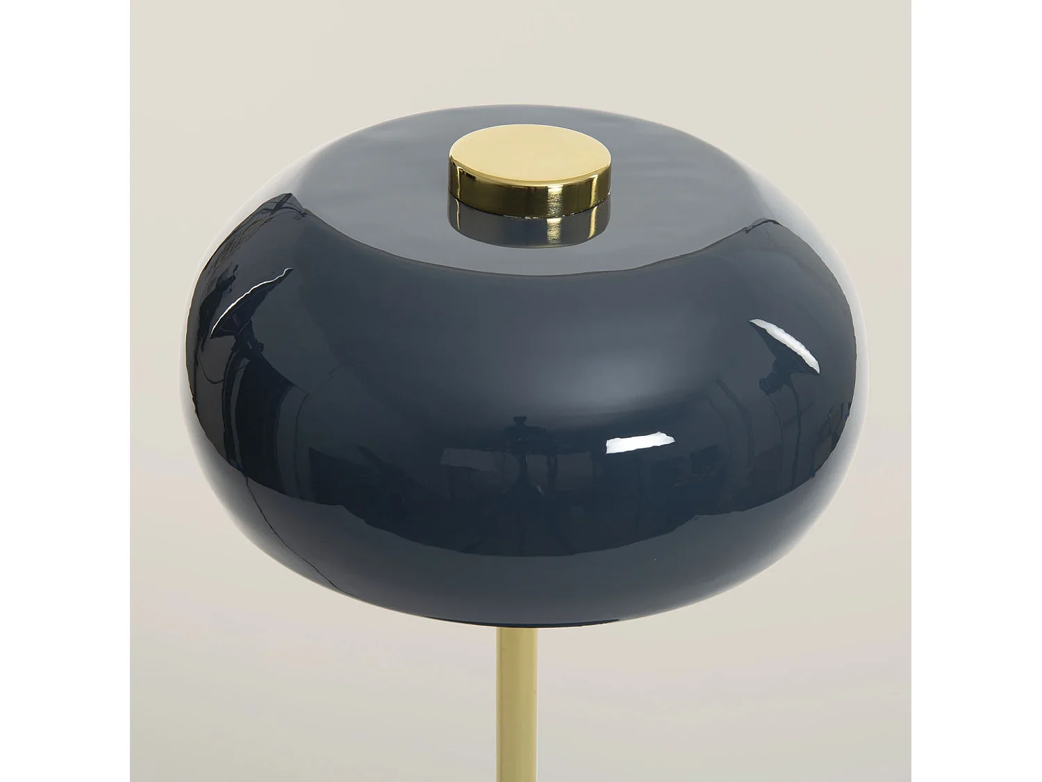 Lampada da Tavolo Metallo Bhavin Azzurro