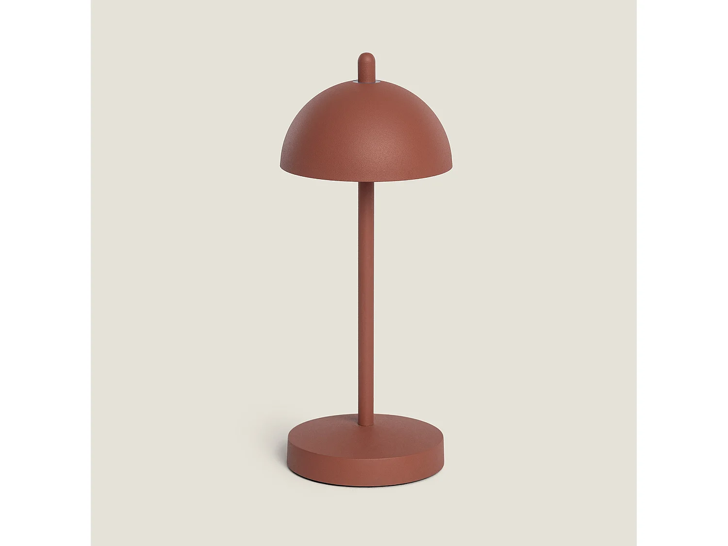 Lampada da Tavolo LED Portatile con Batteria USB Ricaricabile Pirinoa Terracotta