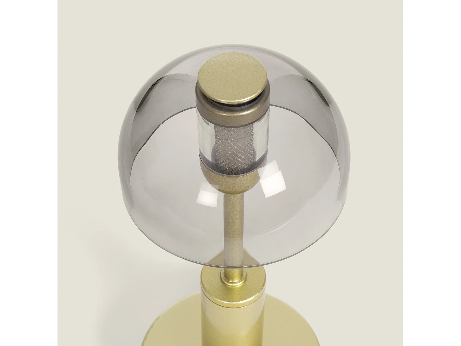 Lampada da Tavolo LED Portatile con Batteria USB Ricaricabile Ludza Oro