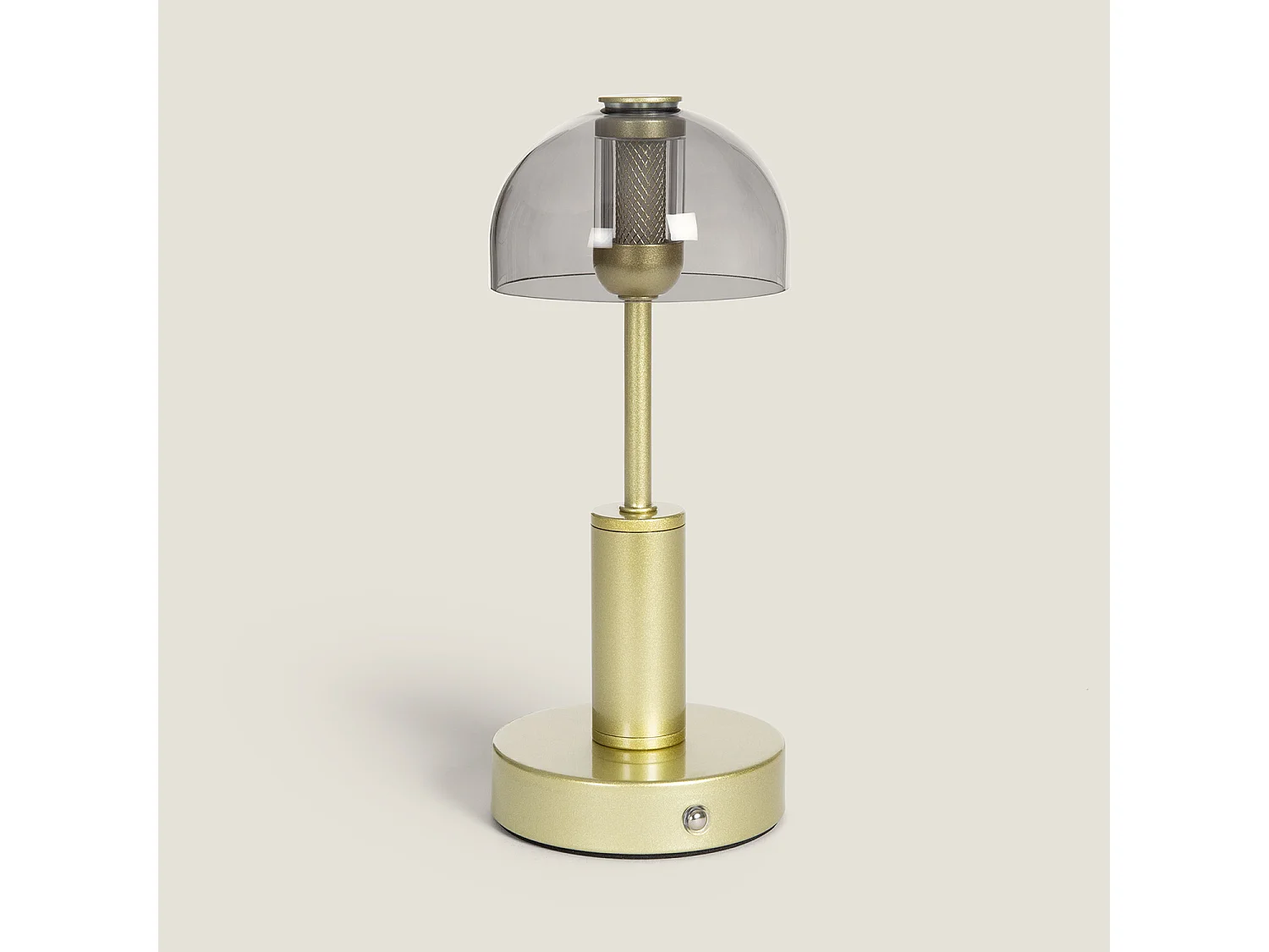 Lampada da Tavolo LED Portatile con Batteria USB Ricaricabile Ludza Oro